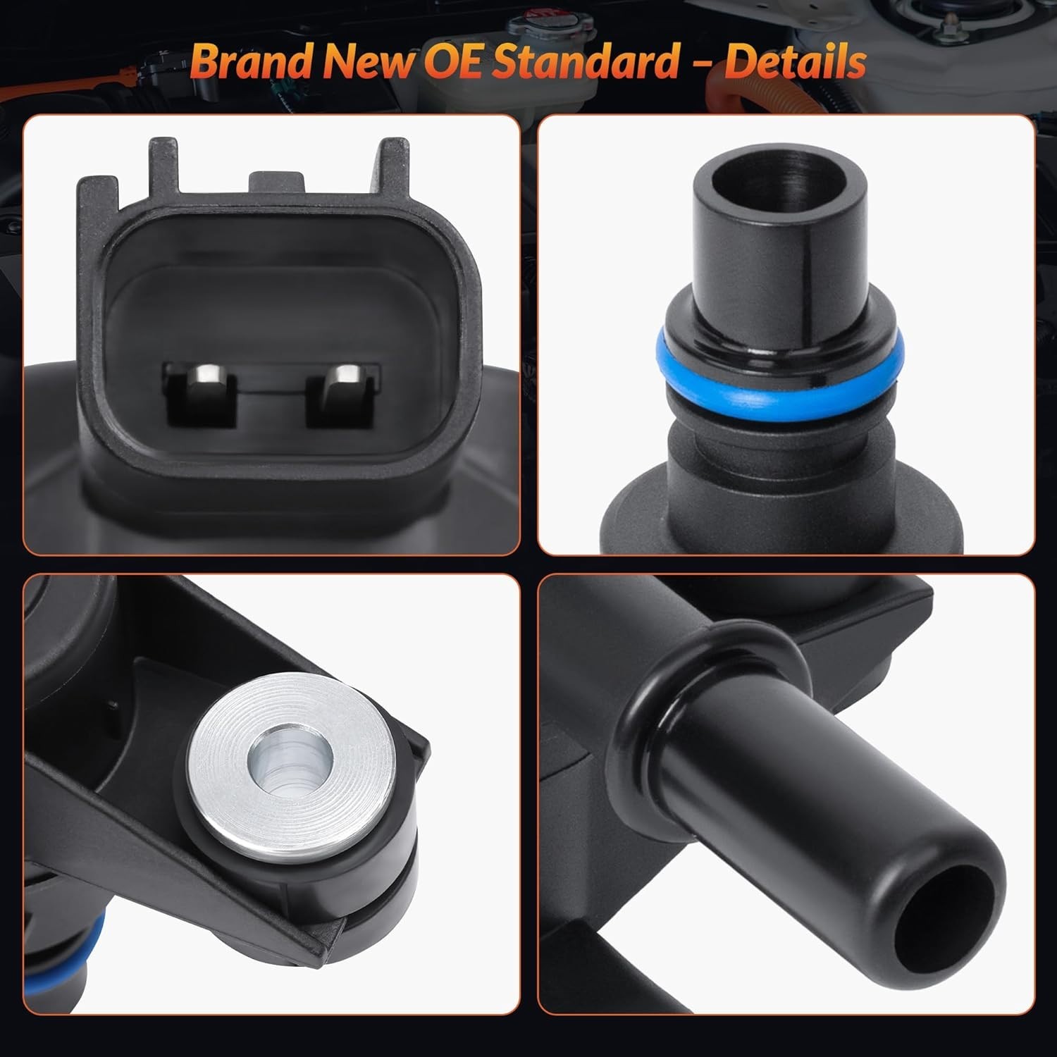 Vapor Canister Purge Valve Solenoid EVAP Compatible for Ford F-150,Escape,