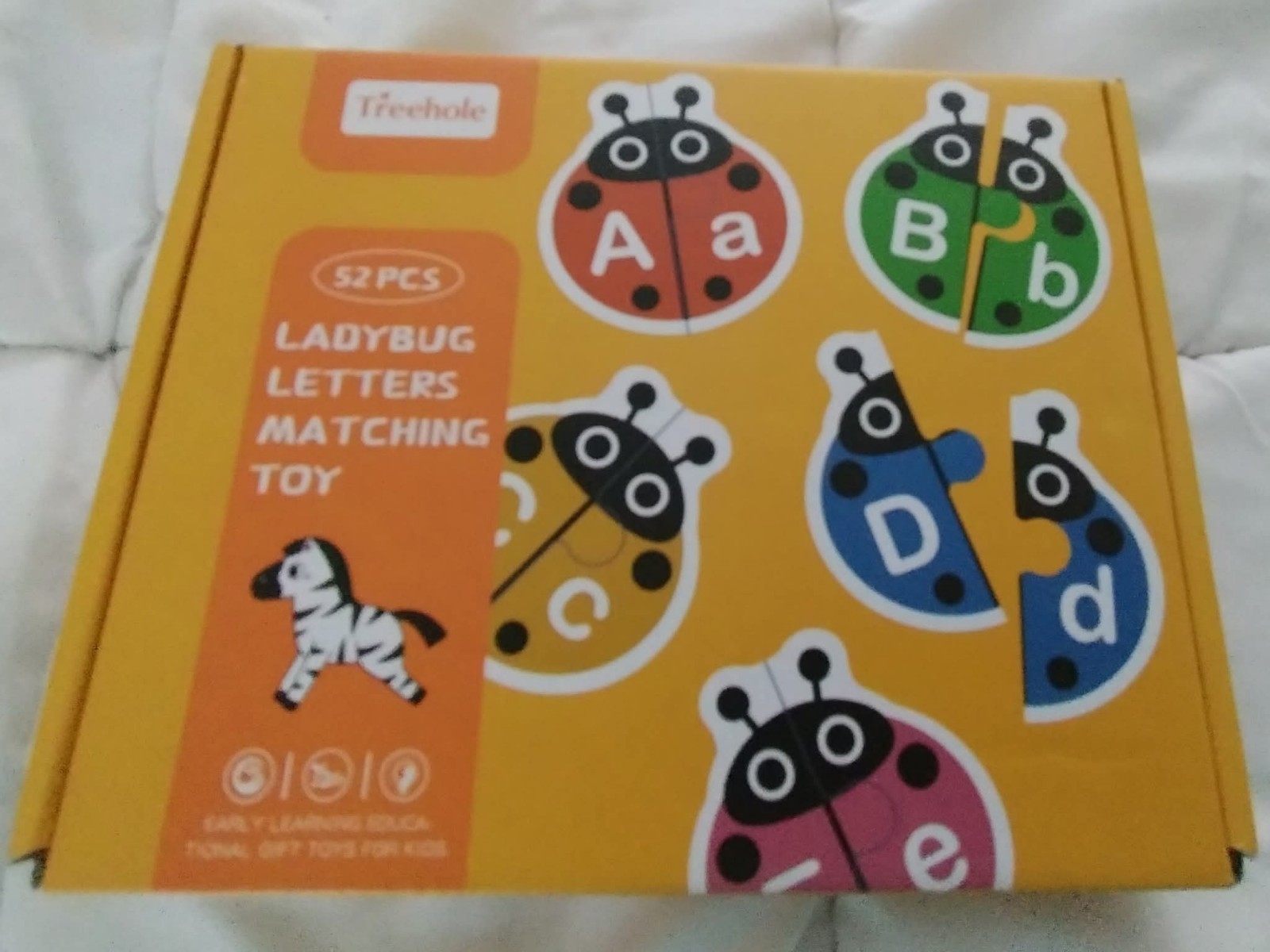 Ladybug Letter Matching Toy