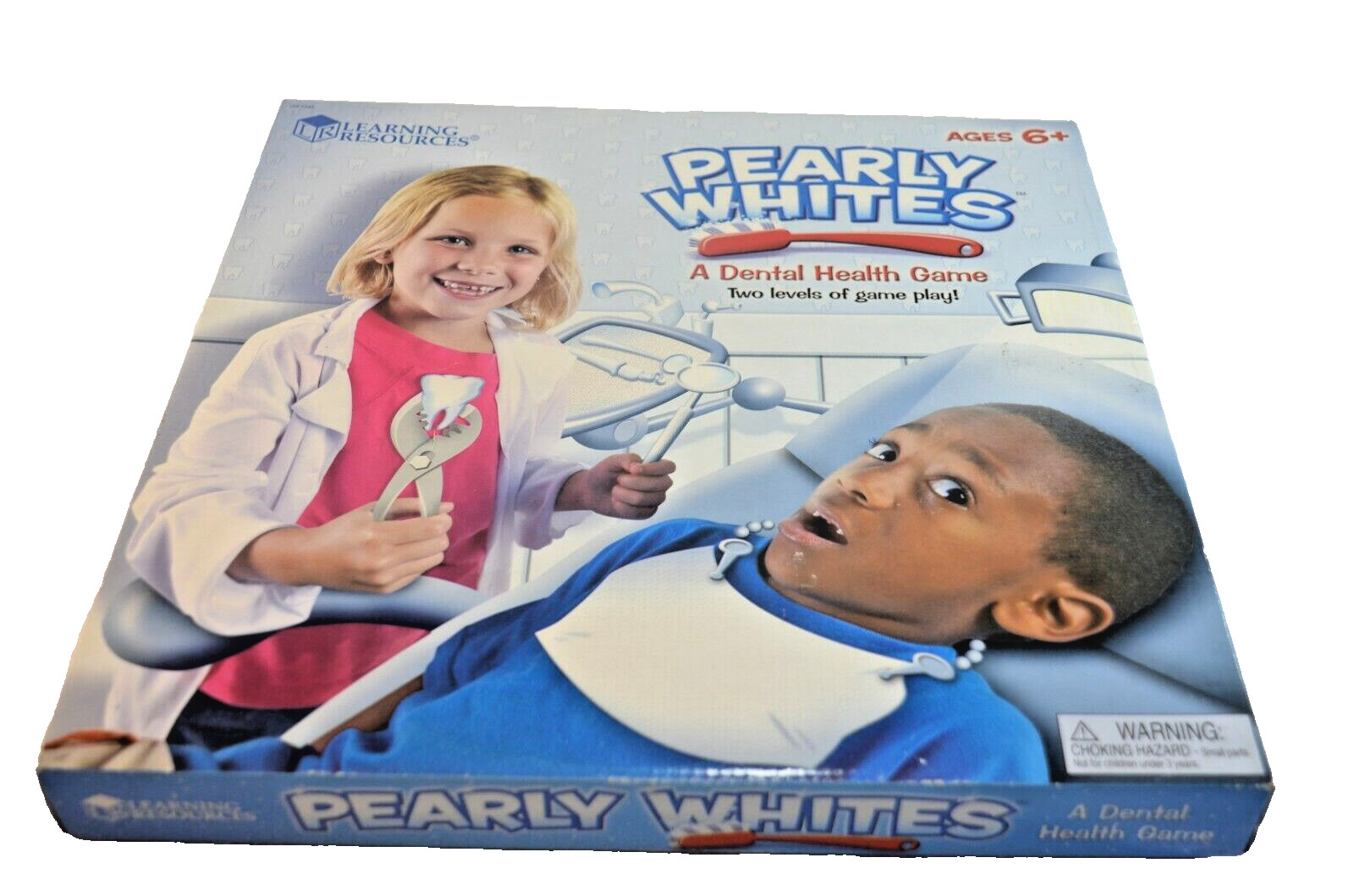 Pearly Whites Board Game Learning Resources Dental Health Game Complete