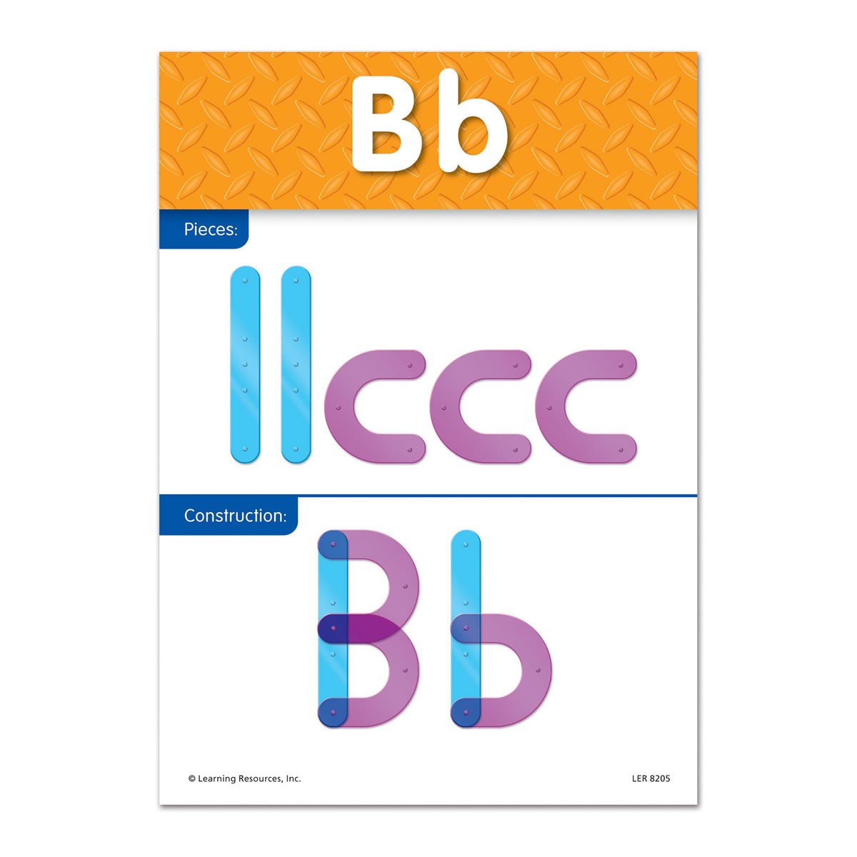 Learning Resources Letter Construction Activity Set