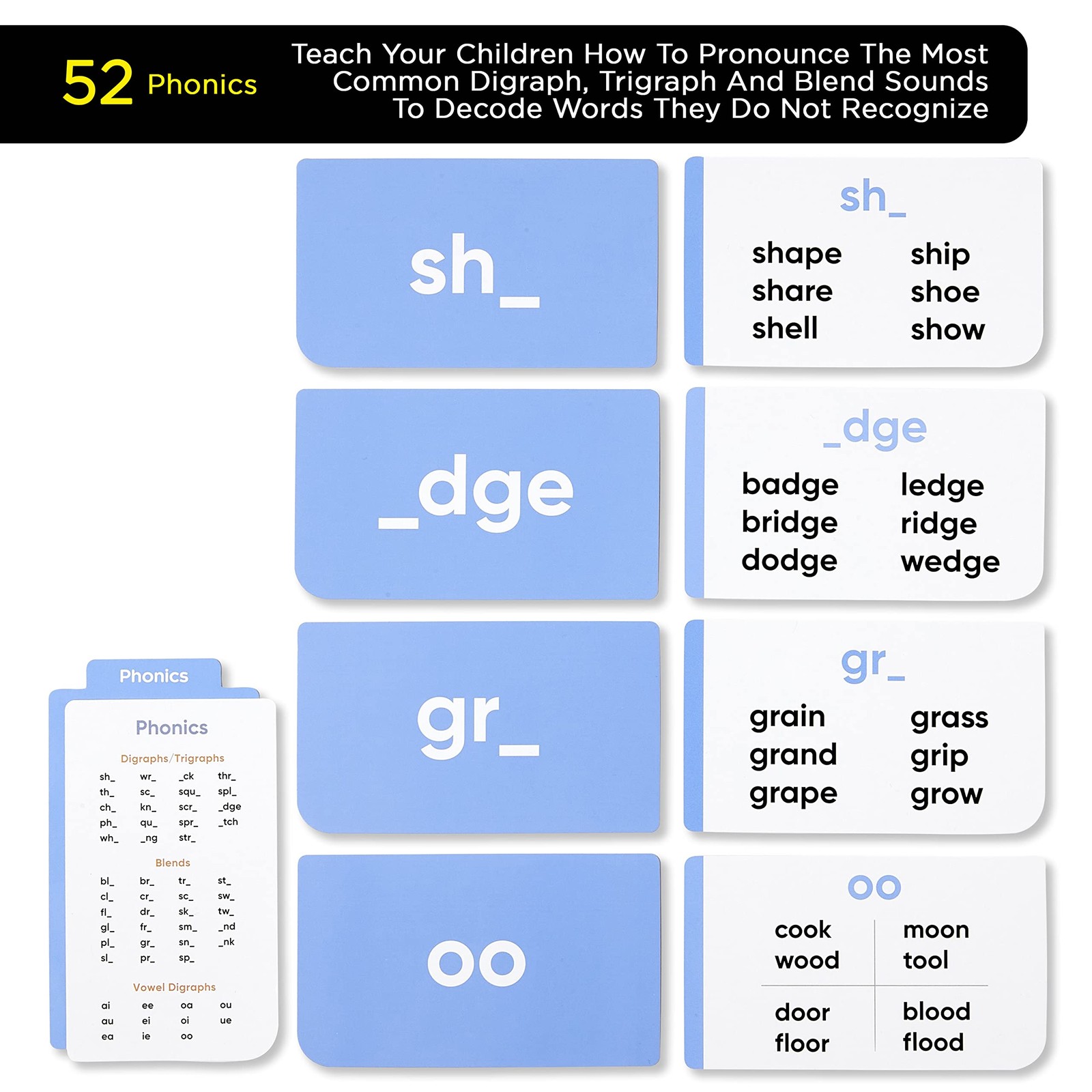 Award-Winning Learn to Read Flash Cards – 652 Sight Words & Phonics for Presc…