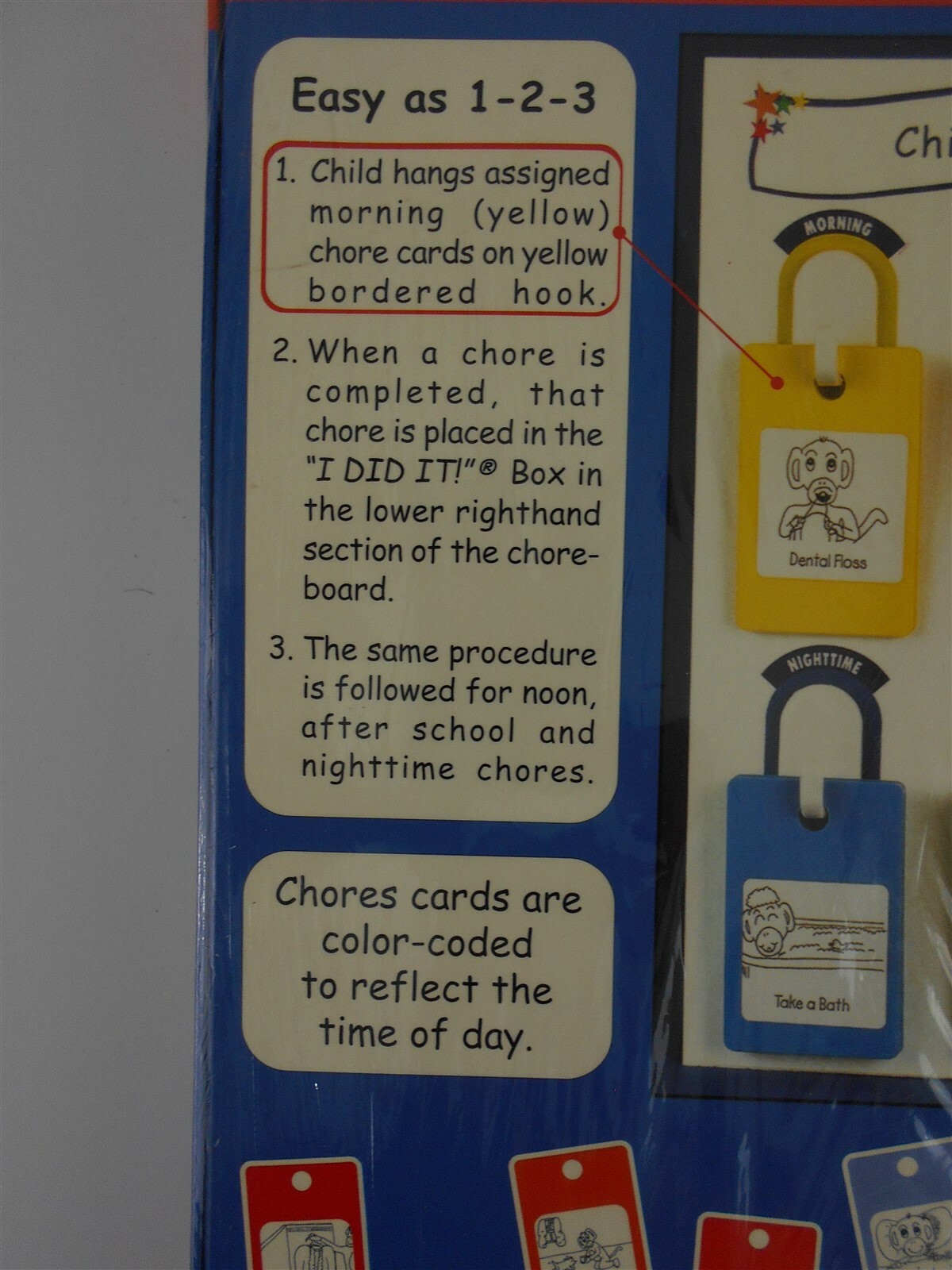 I Did My Chores Hassle Free System Age 4+ Educational FACTORY SEALED