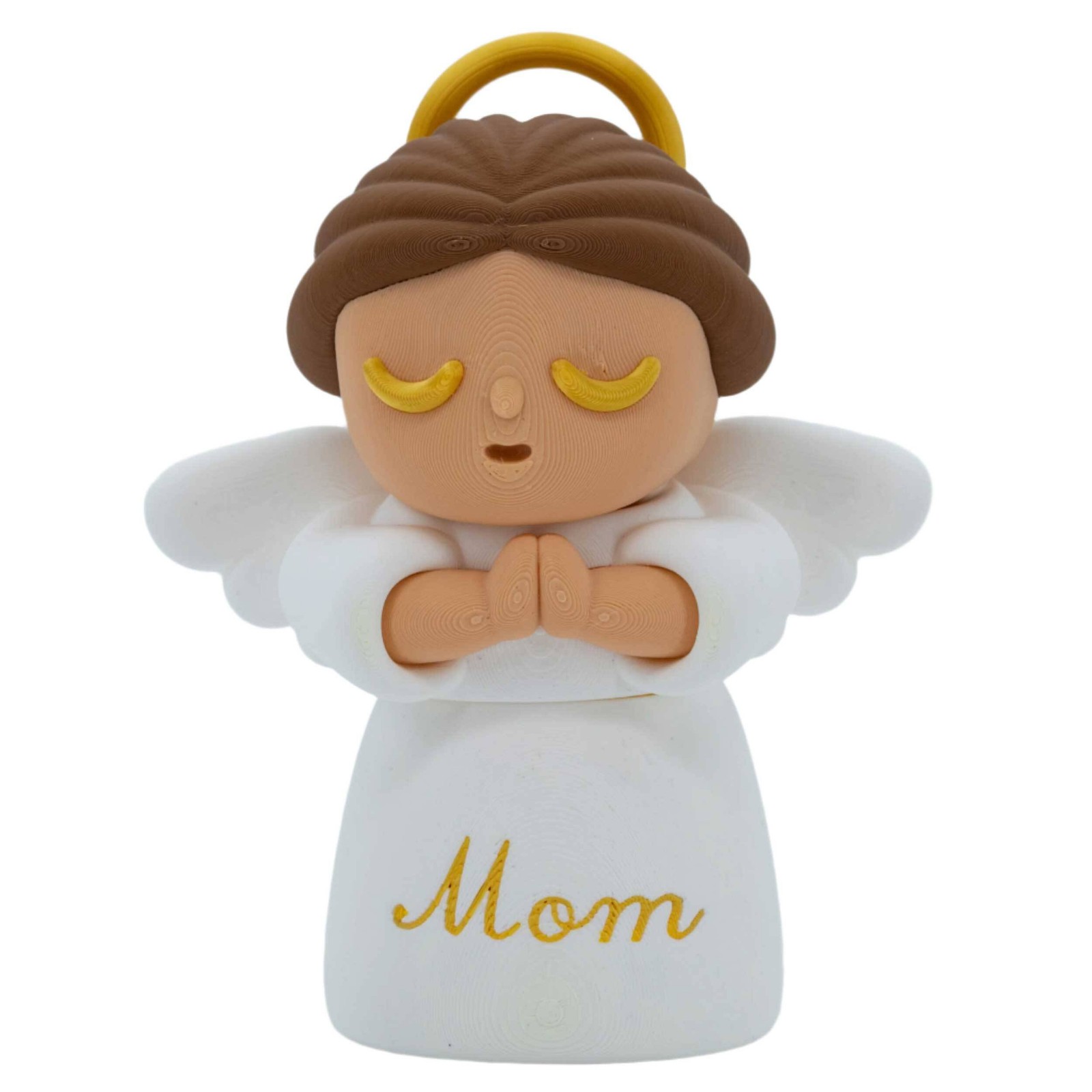 3D Printed Angel | 6″ x 4″ x 2.5″ | 3 oz | Mom & Dad Design | Black Sheep Produc