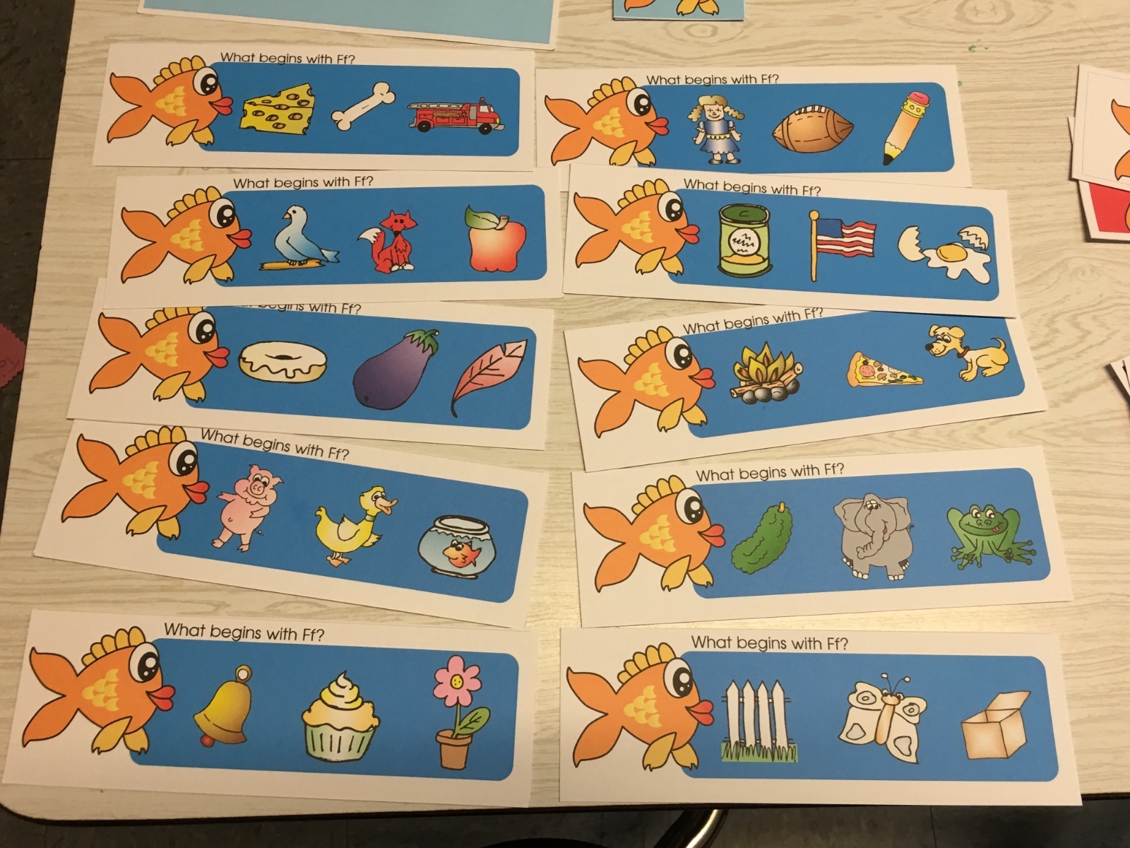 FISH -THEMED Learning Activities Package – LAMINATED – Teaching supplies