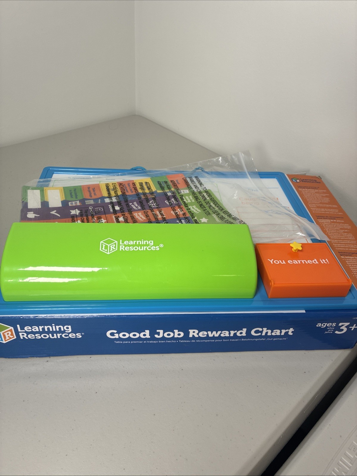 Kids Reward Chart Good Job Learning Resources Homeschool Chores (Opened box)