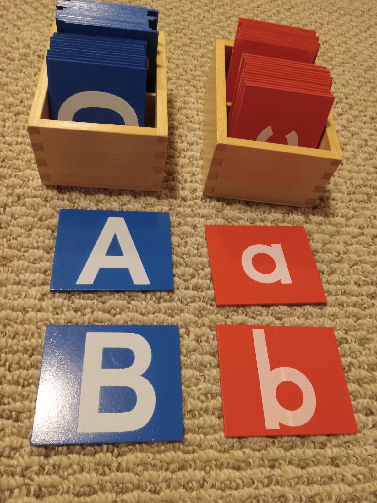 Montessori preschool educational material package