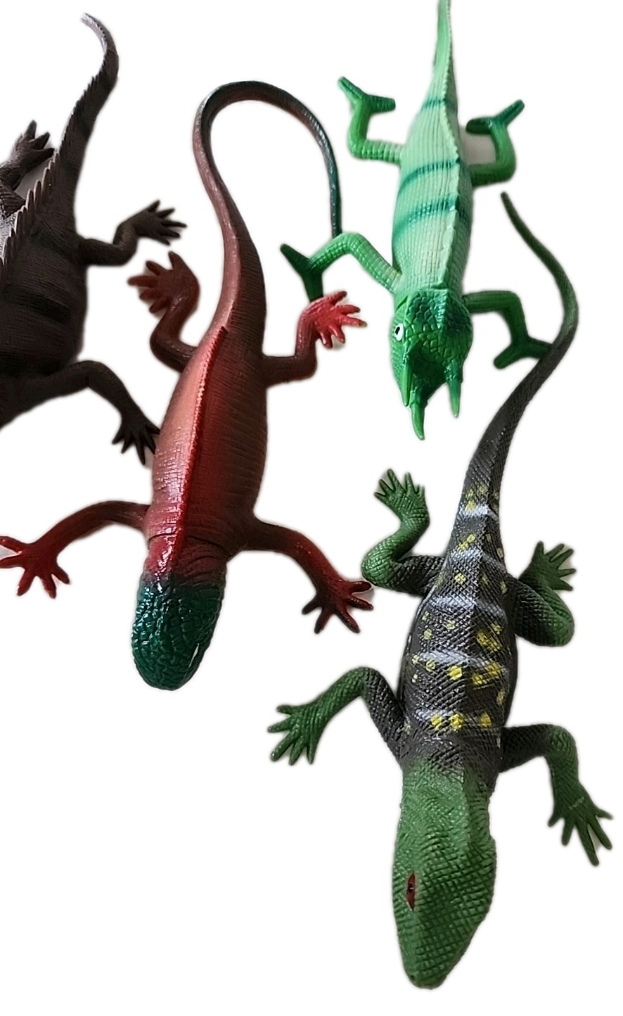Lot 8 Colorful Learning Toys Reptiles Insects Lizards Snake Spider Butterfly