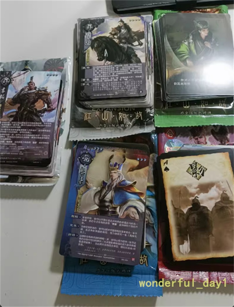 Sanguosha San Guo Sha Expansion Game Cards Toys Gifts 三国杀 江山如故 起承转合兴衰上 梦诸葛亮卡牌游戏