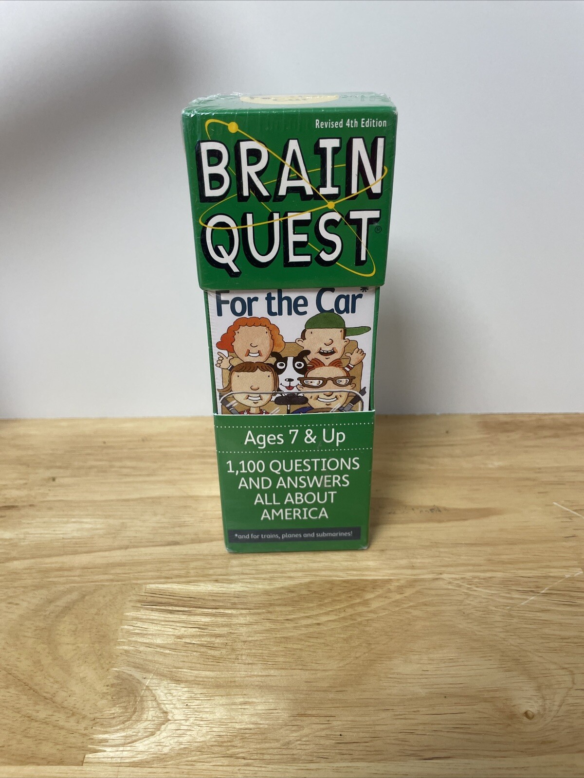 Workman Brain Quest Ages 7 & Up All About America Learning Cards For The Car