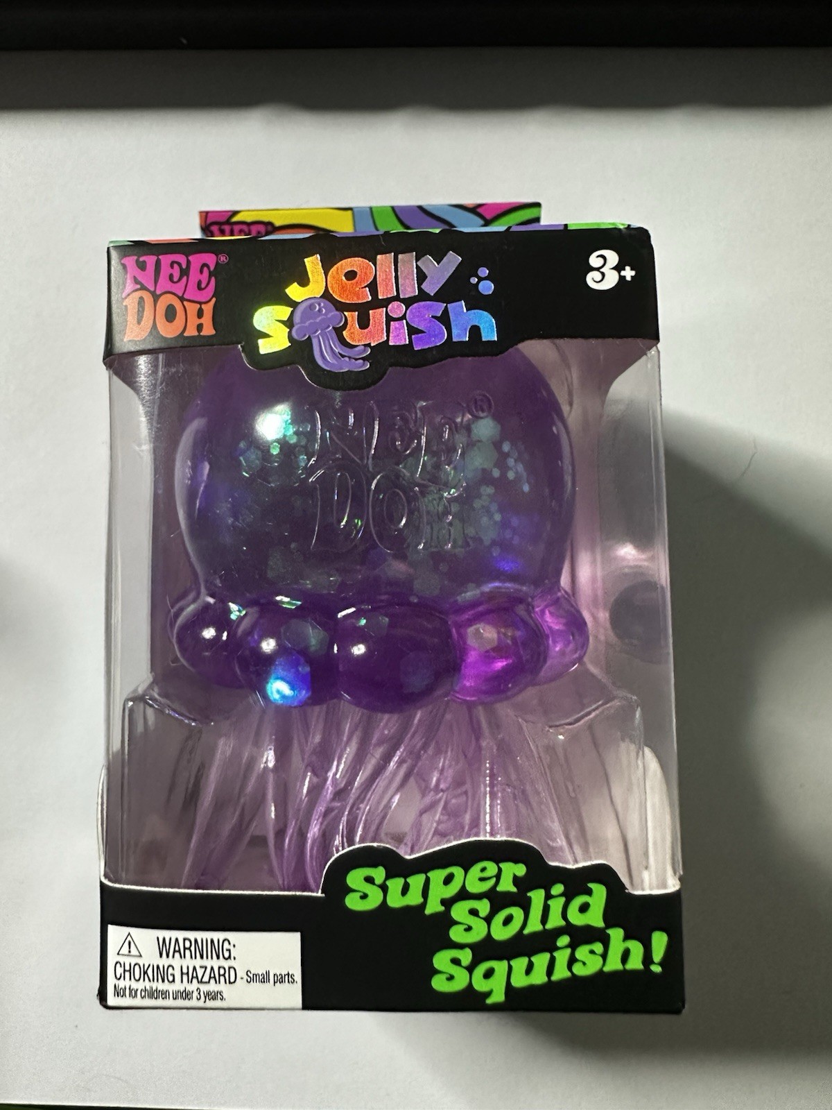 Schylling NeeDoh Jelly Squish- Purple Brand New! AUTHENTIC