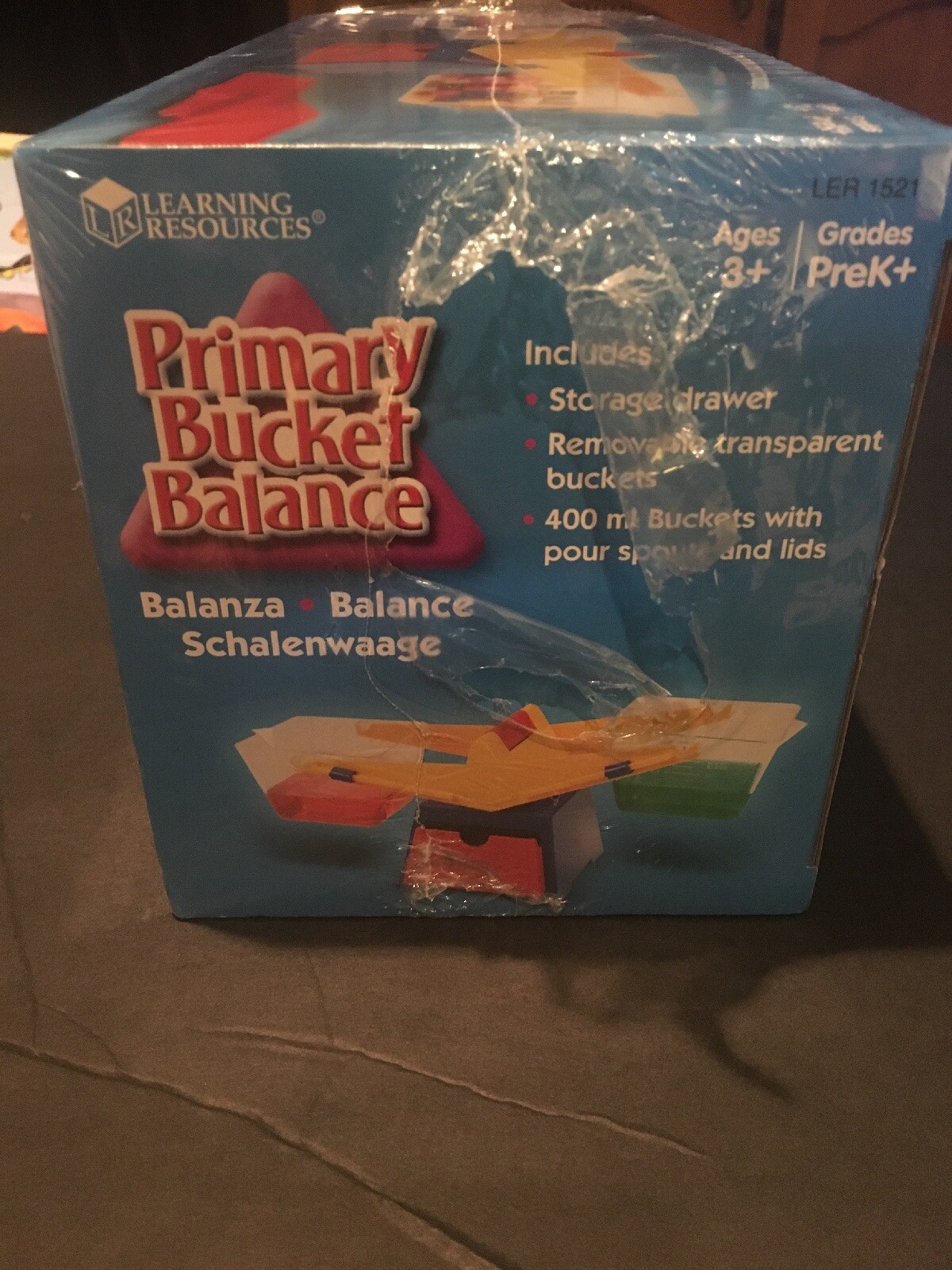 Learning Resources Primary Bucket Balance LER 1521 ~ New