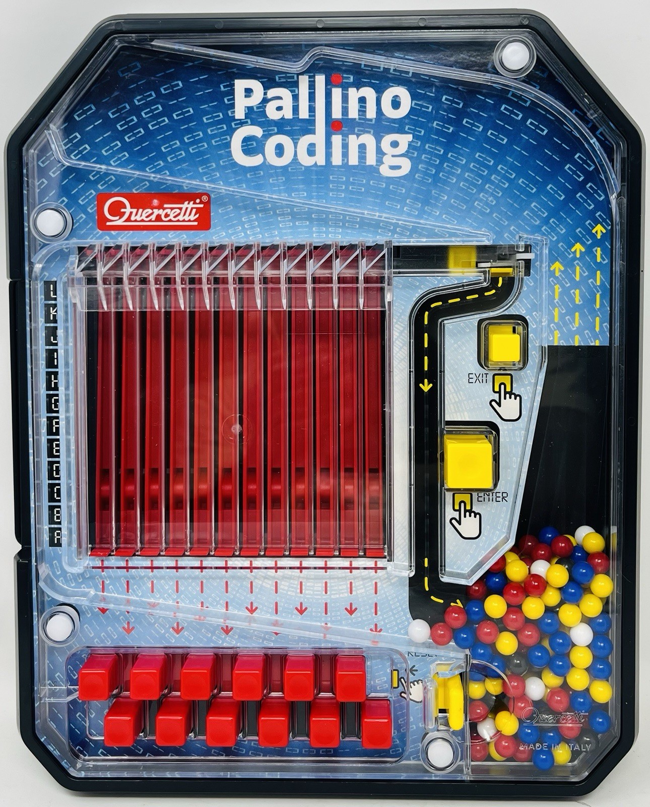 Quercetti Pallino Coding 1021 S.T.E.A.M. Made In Italy 2019 3+Years Damaged Box