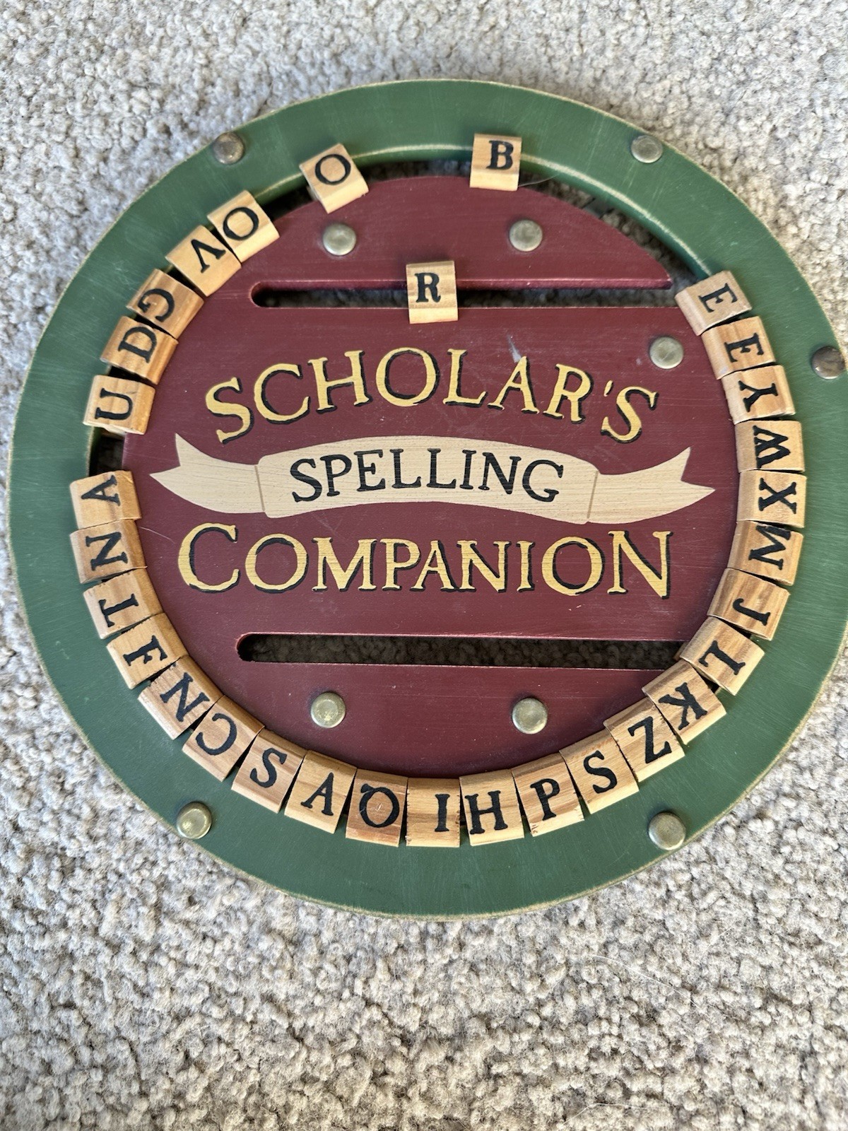 Tender Heart Treasures Scholar’s Spelling Companion Educational Toy 1996 Ages 4…
