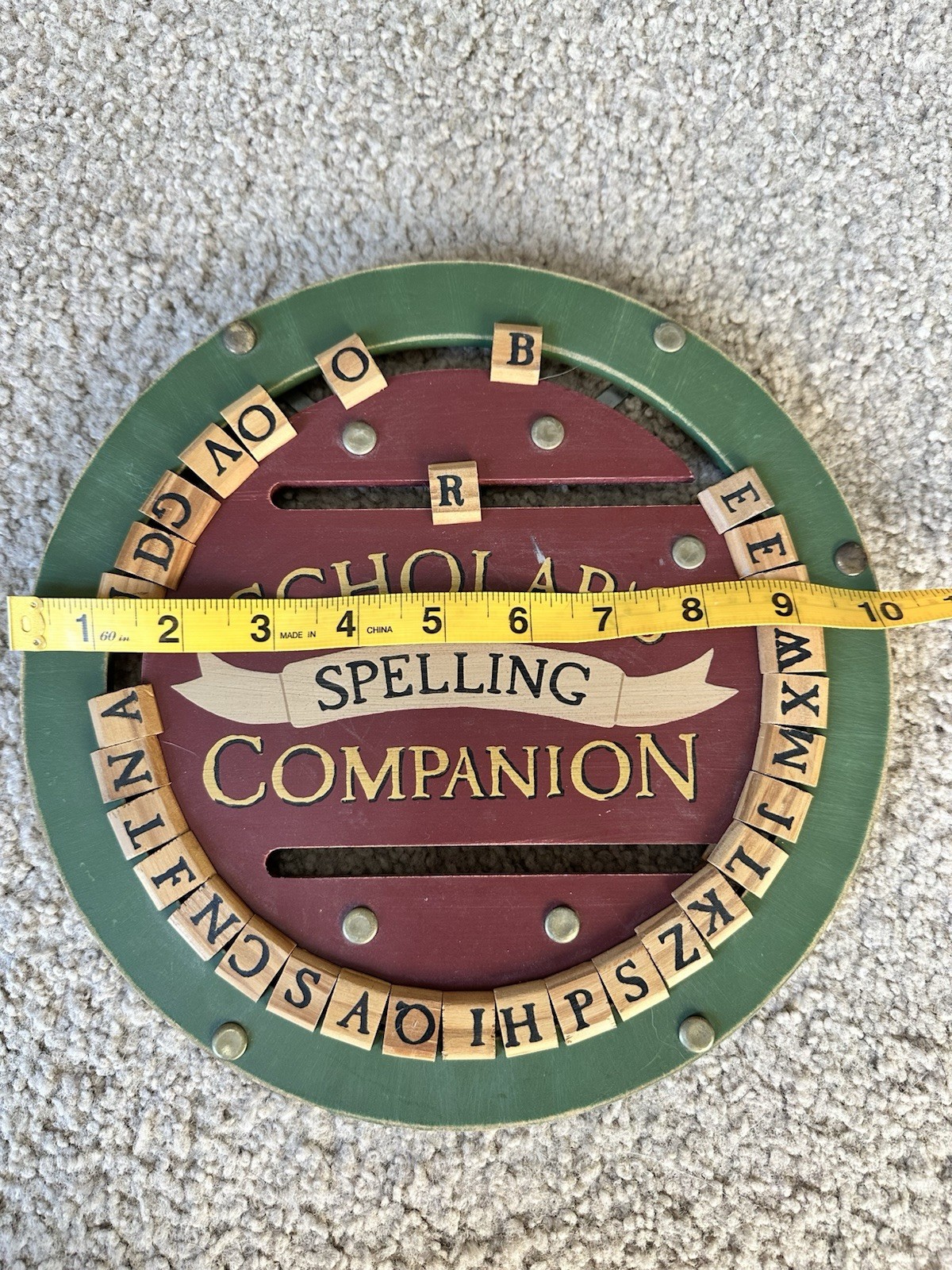 Tender Heart Treasures Scholar’s Spelling Companion Educational Toy 1996 Ages 4…