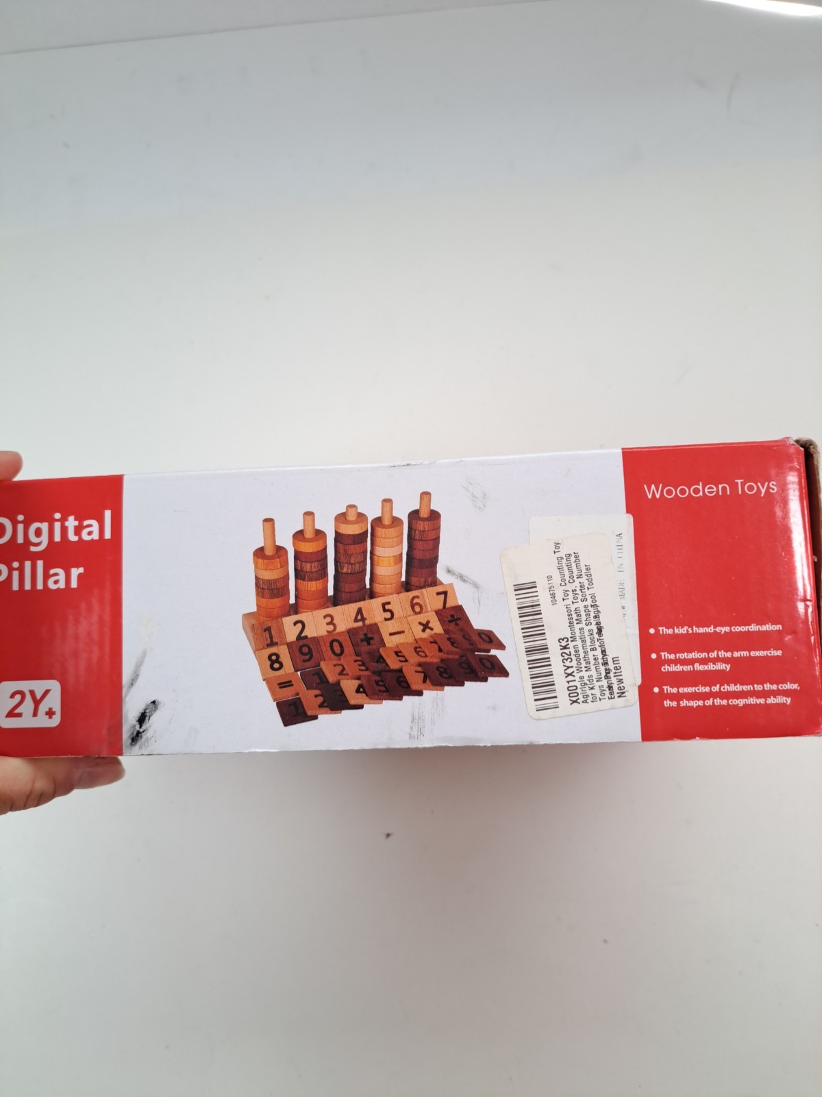 Digital Pillar Kids Wooden Math Activity