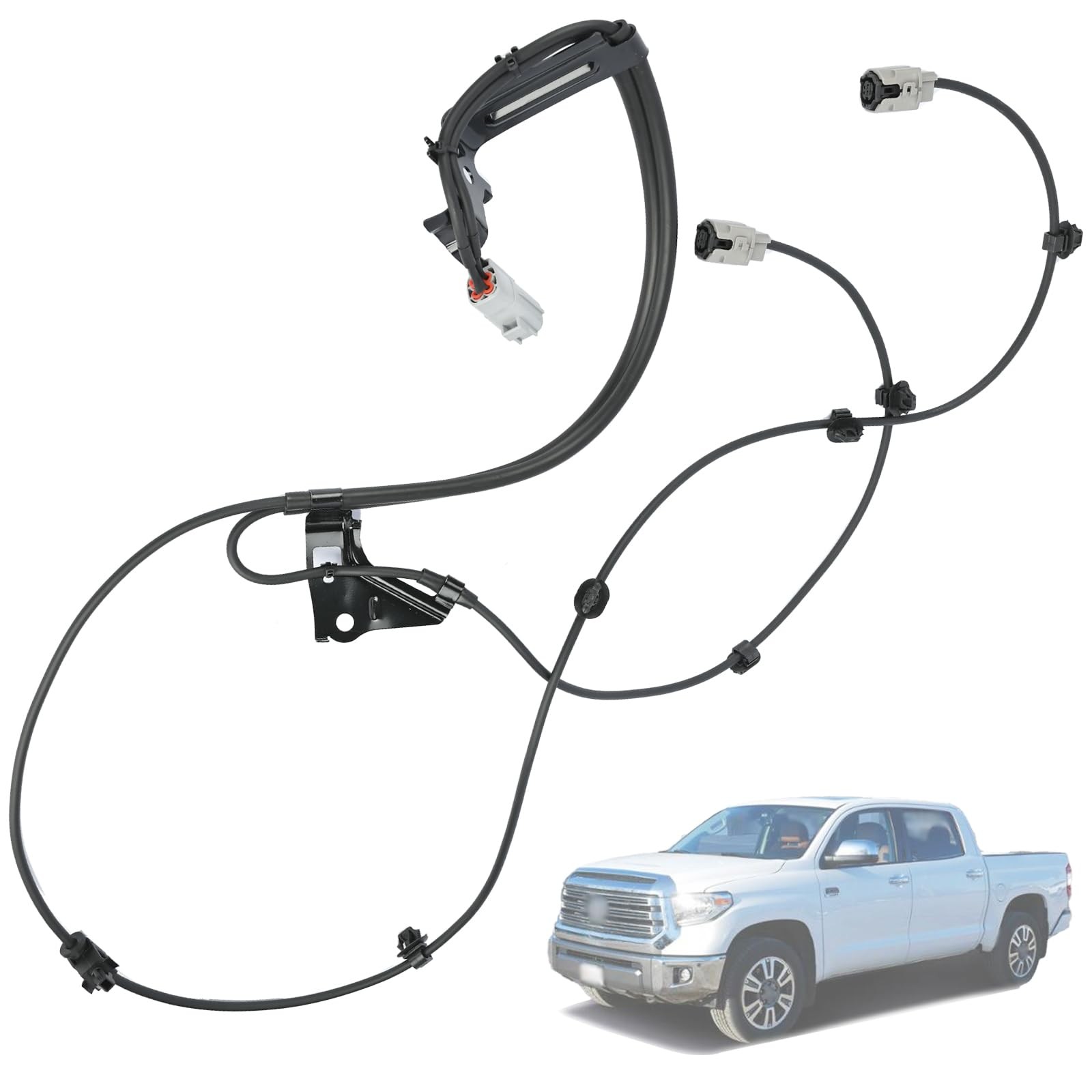 Getfarway ABS Wheel Speed Sensor Wiring Harness 89516-0C050 Rear Side, White