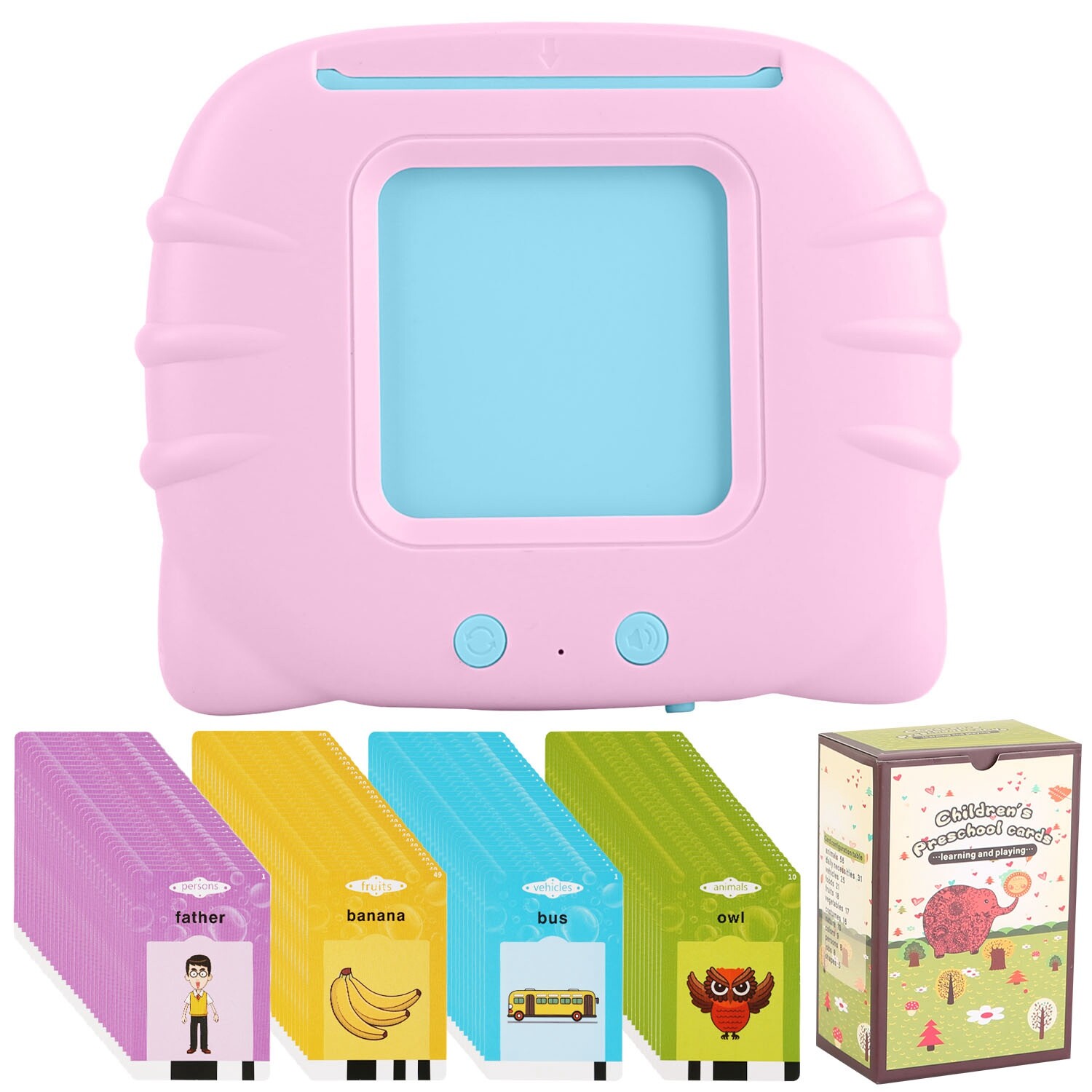 Electronic Talking Flash Cards 224 Sight Words Pocket Speech for Toddlers Gift