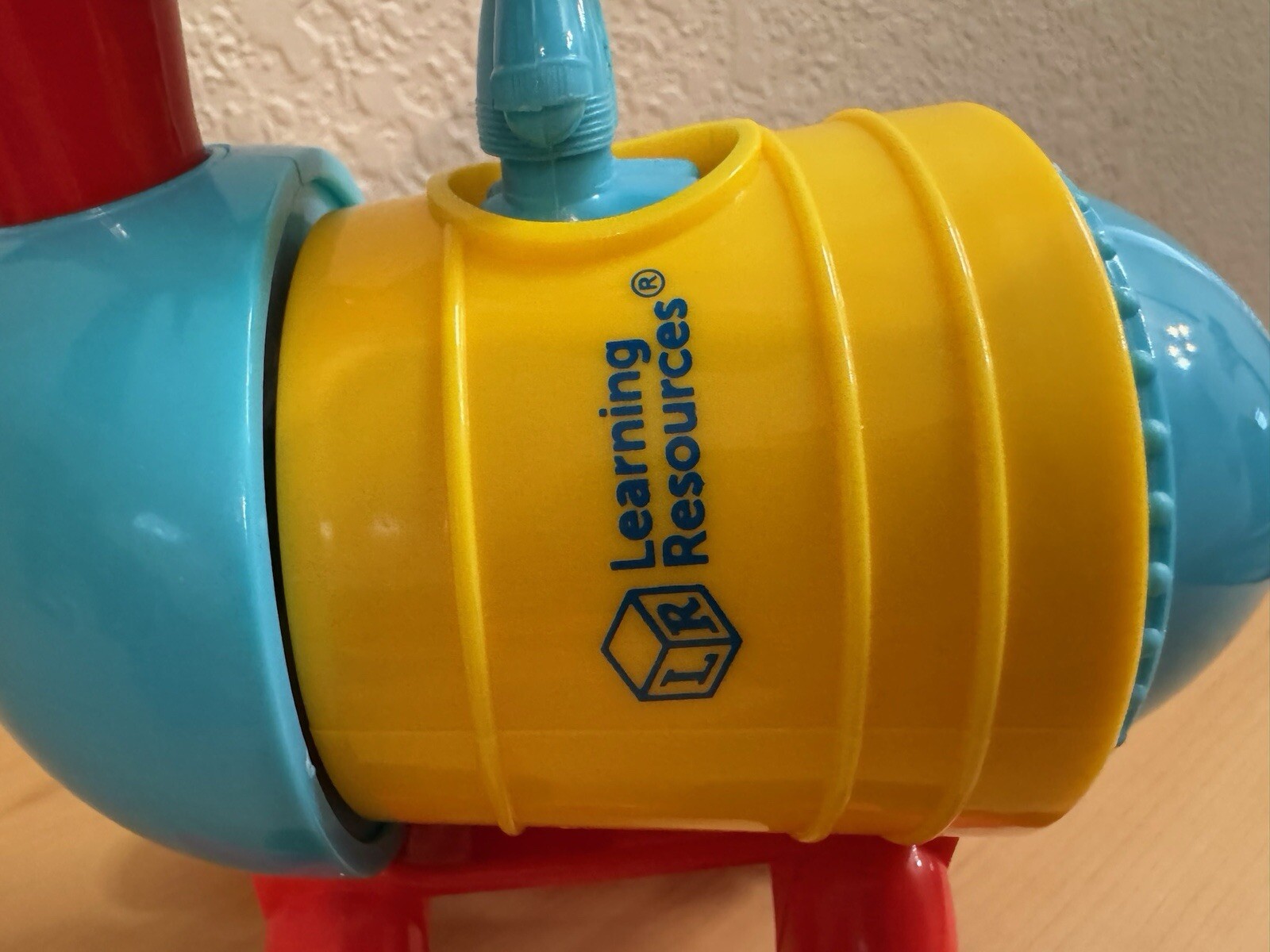 Learning Resources 1-2-3 Build It! Train , Helicopter Rocket -Complete!