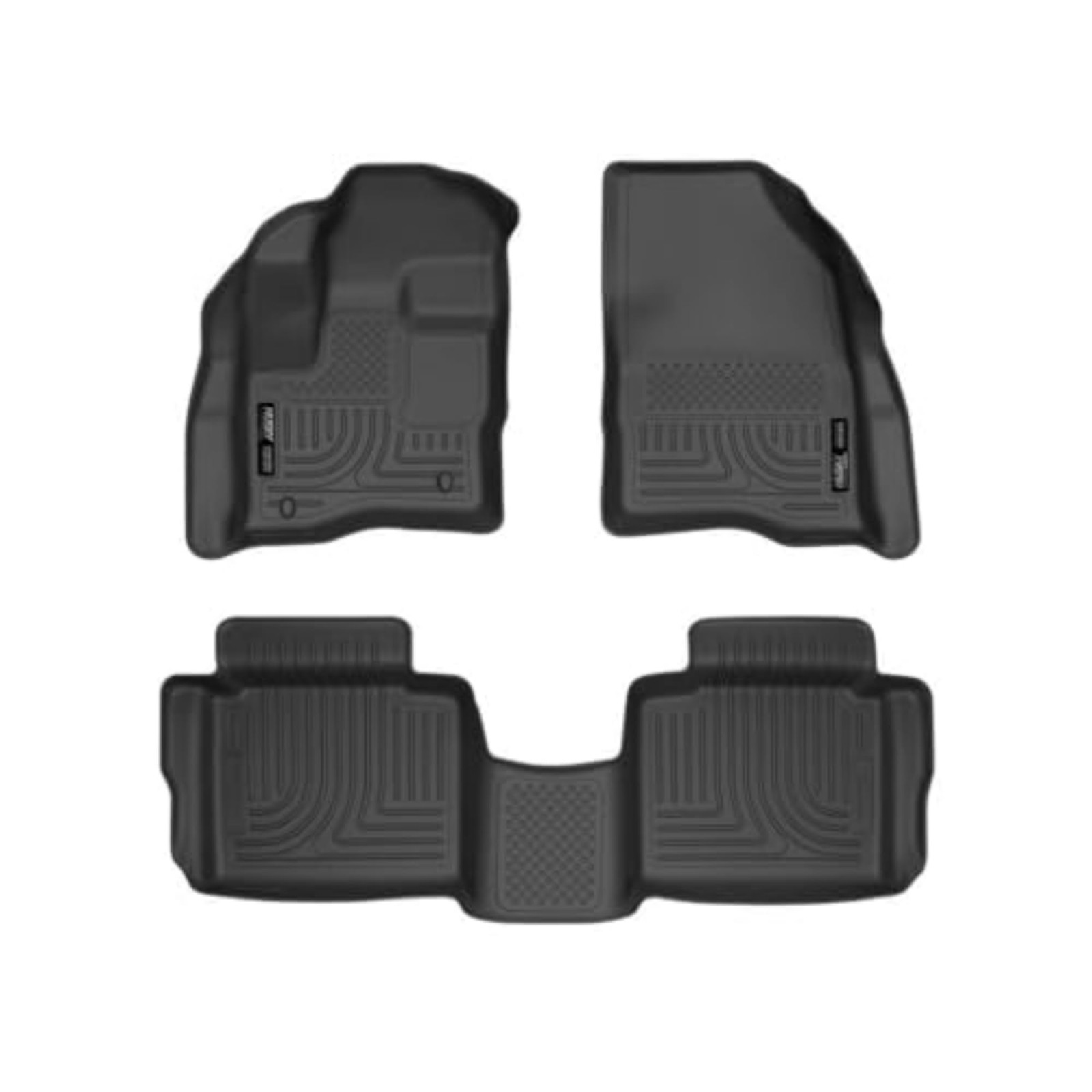 Husky Liners Weatherbeater Floor Mats Black Custom Fit 2010 2019 Ford Taurus