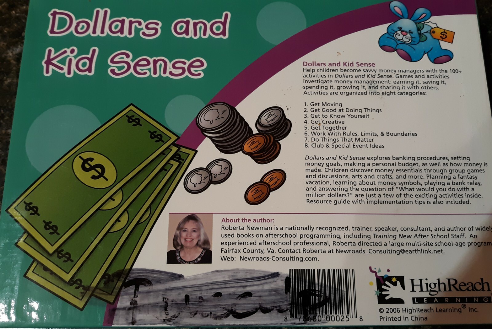 NEW SEALED Dollars and Kid Sense 100+ Activities $ Money Management AGES 5-12