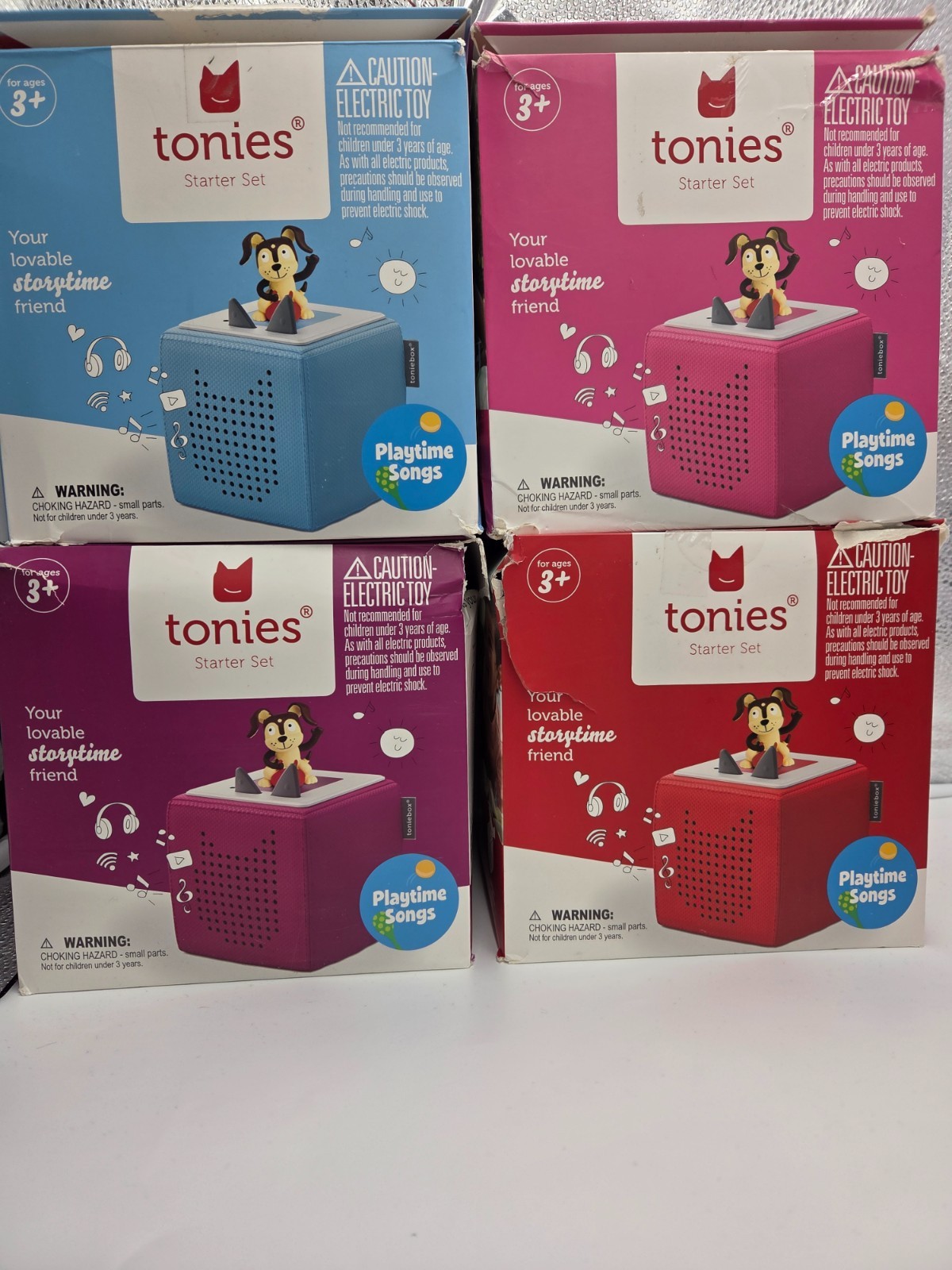 Toniebox Starter Set Audio Player with Playtime Puppy Tonie – Choose Color DMG/B