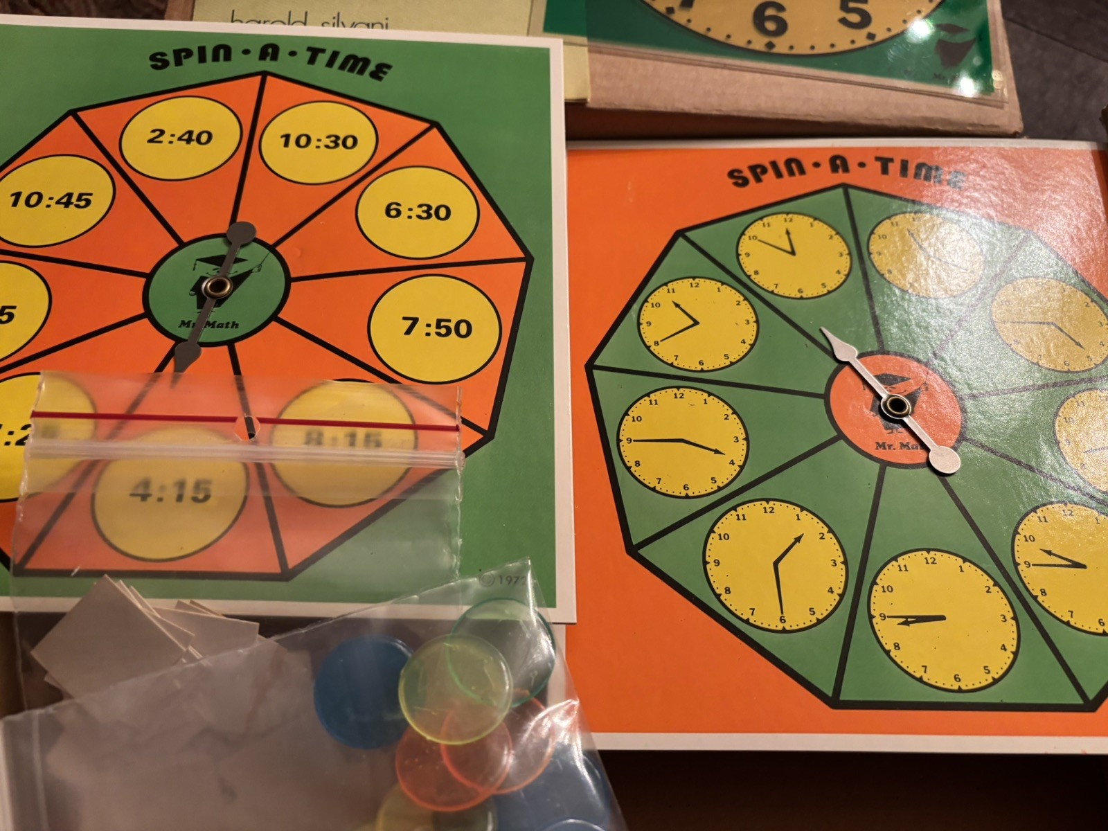 Vintage Clock -O From Creative Teaching Associates BN