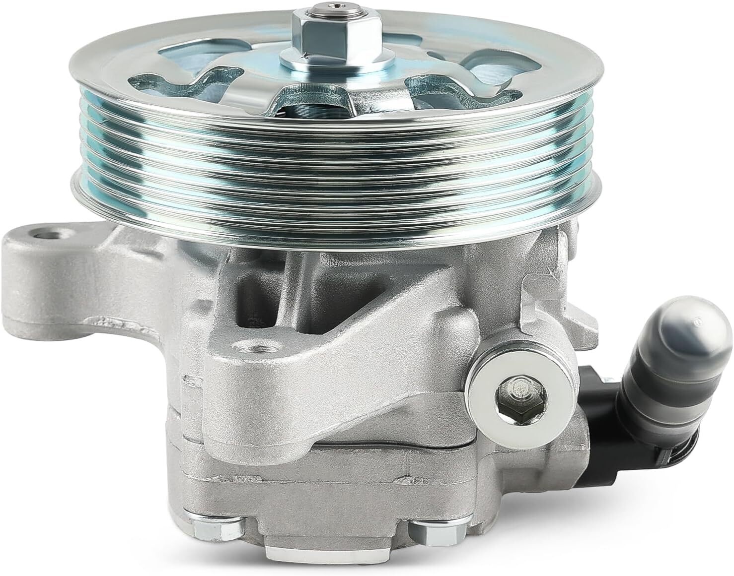 Power Steering Pump with Pulley Compatible with Honda CR-V 2.4L 2002 2005 to