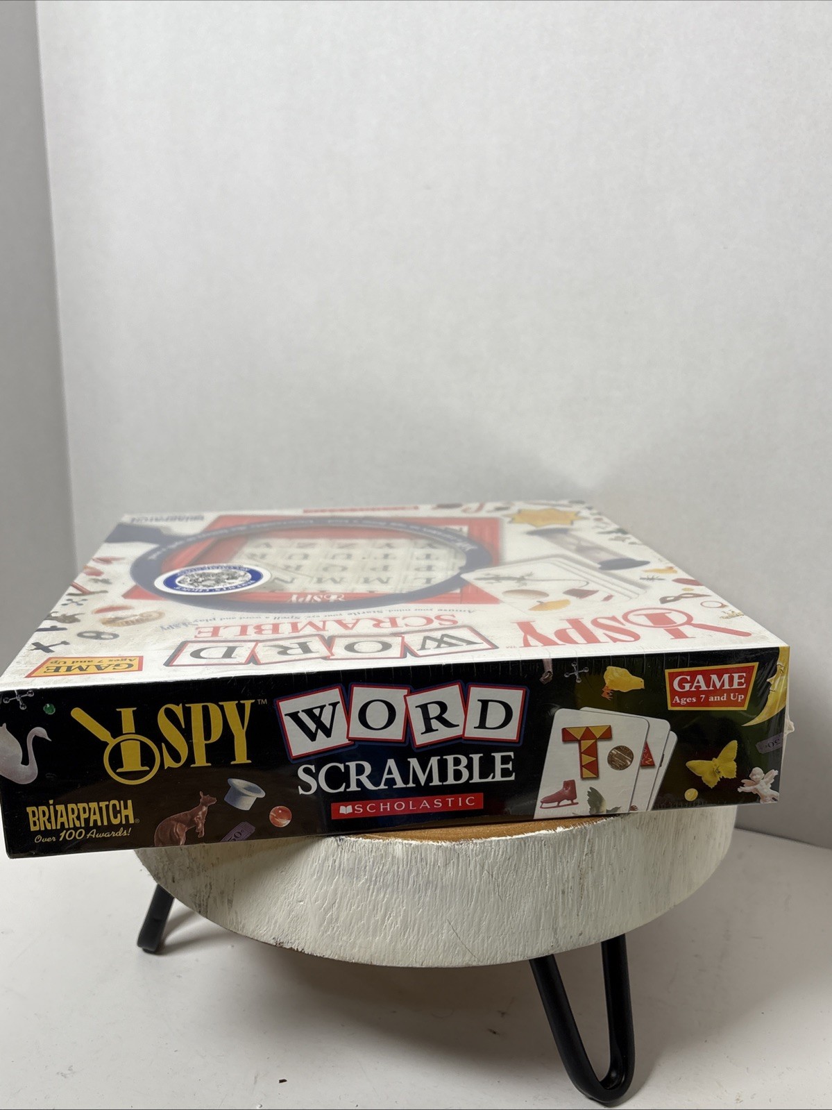NEW Scholastic I SPY WORD SCRAMBLE – Age 7+ Educational Game Board Brand New