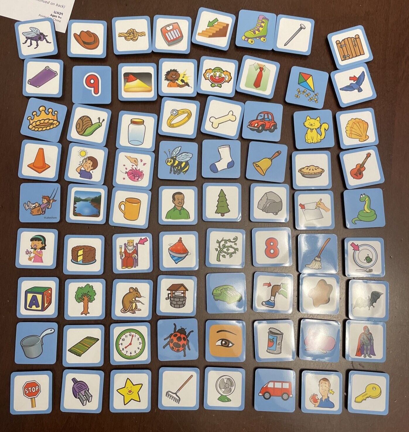 Lakeshore Rhyming Sounds Magnetic Sorting Board Matching Educational Teaching