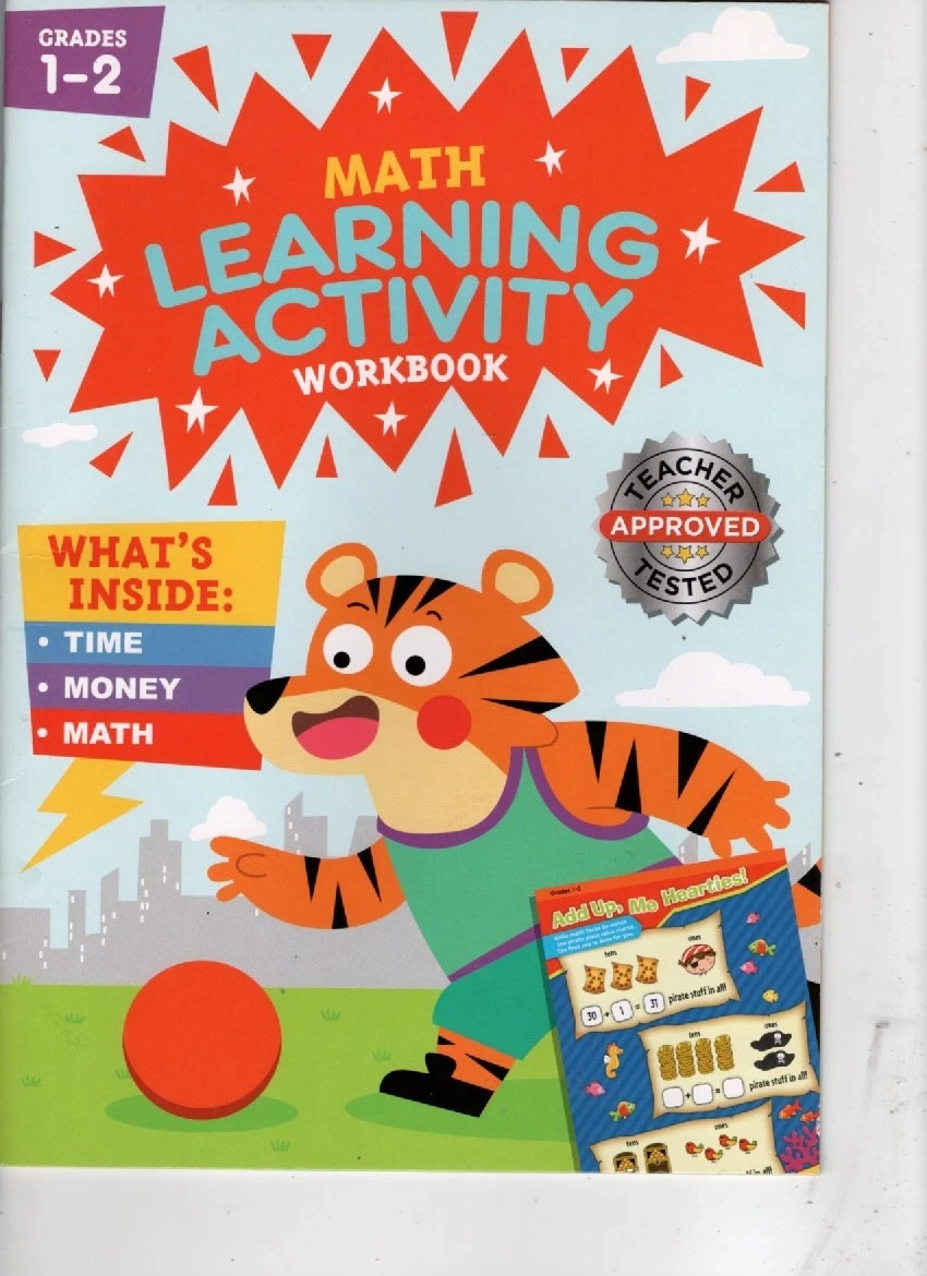 Math Learning Activity Workbook (Grades 1-2)