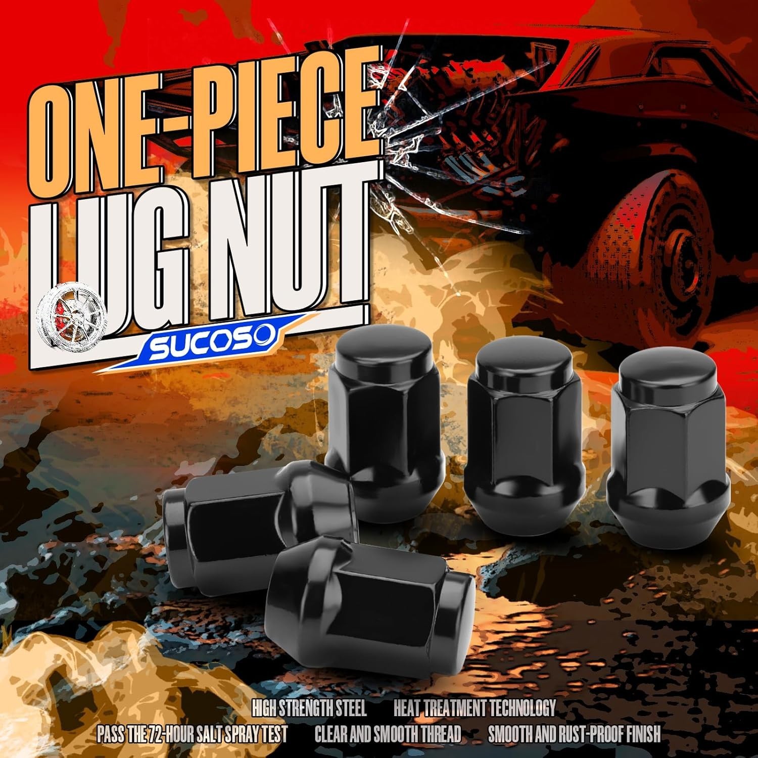 M12x1.5 Lug Nuts Fit for Toyota Tacoma Tundra 4Runner Sequoia FJ Cruiser Land…