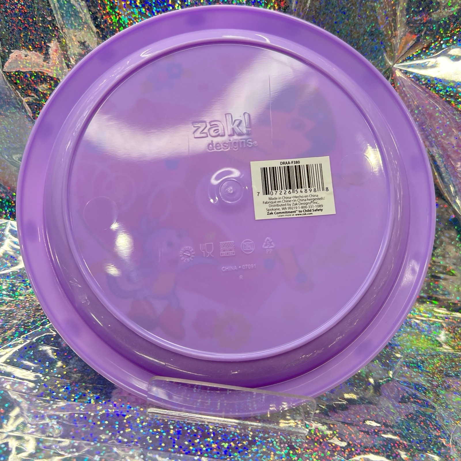 Dora The Explorer Children’s Plastic Plate 8in ZAK Designs Brand New 2011