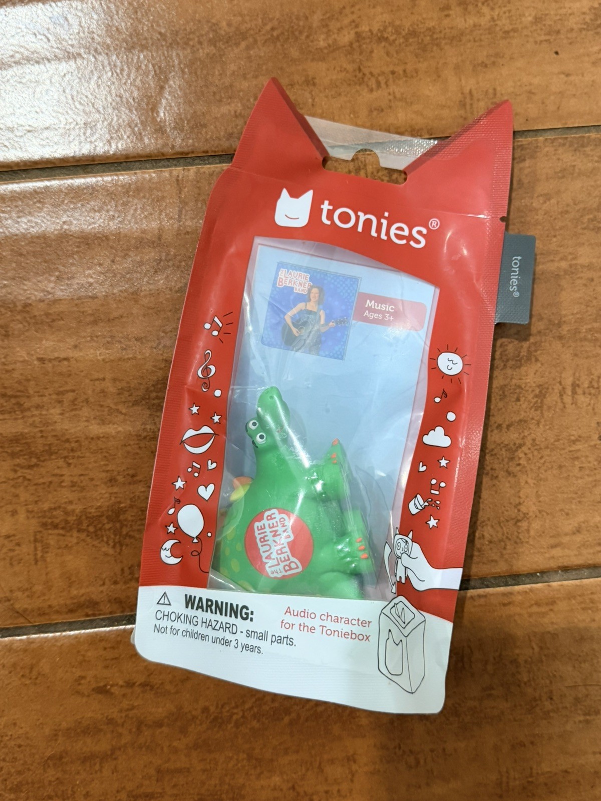 Tonies The Laurie Berkner Band Music Character Tonie New USA Sealed Dinosaur New