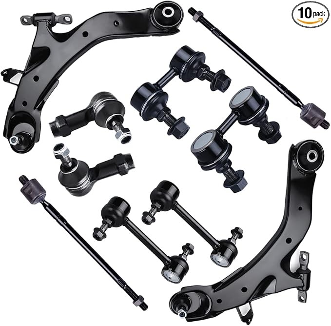 10pc Front Lower Control Arm Kit for Hyundai Elantra 2001-2006, Suspension Lower
