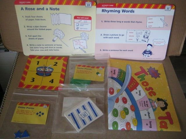Phonics Activity Packet ( #30, #32 and #33 ) Grade 1 by Silver Burdett Ginn Inc