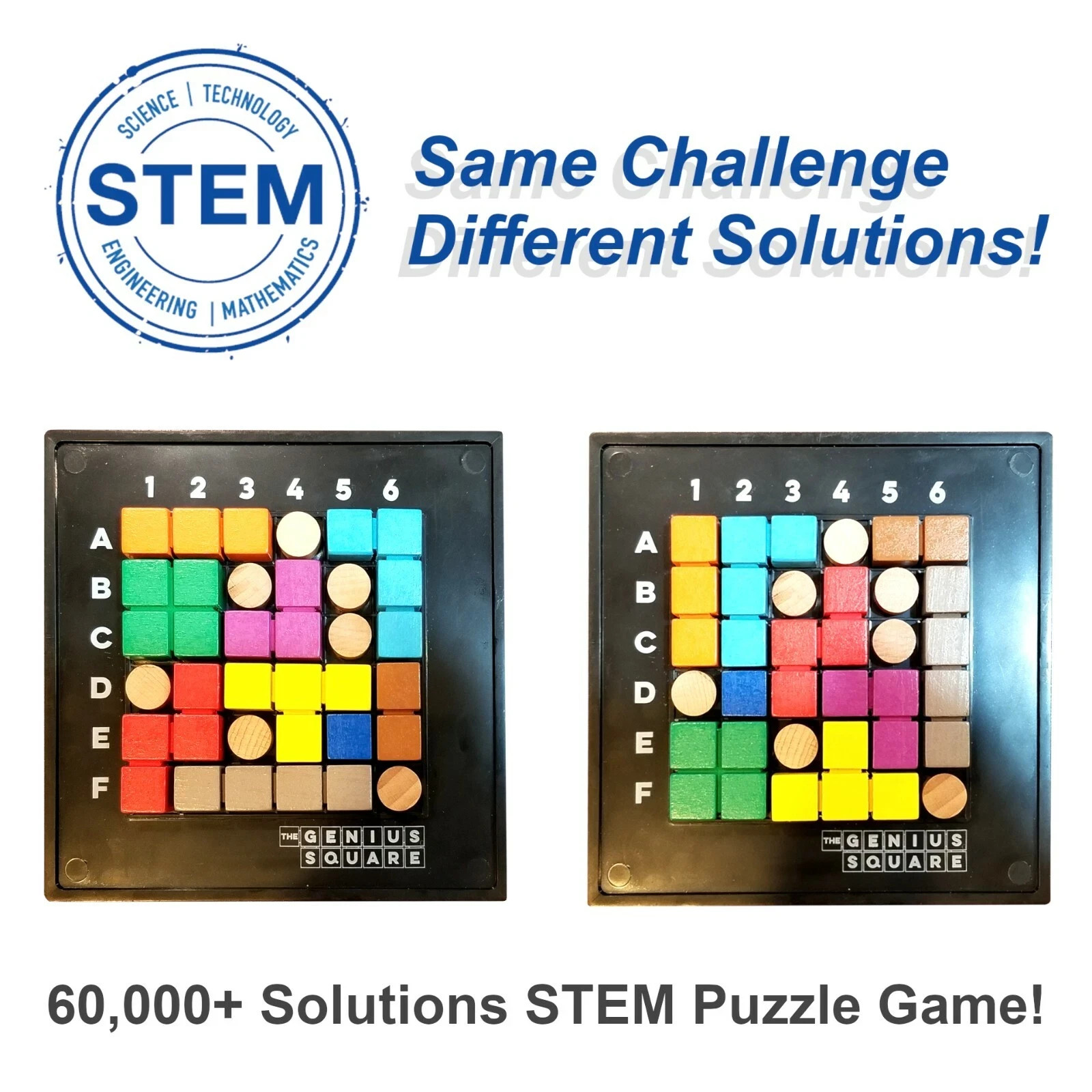 New! The Genius Square STEM Puzzle Educational Game of the Year 2023 Educational