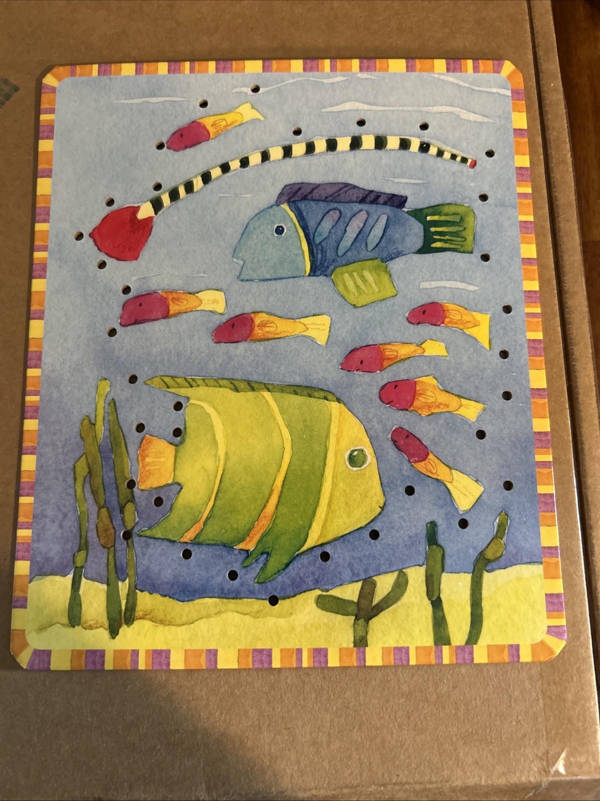 eeBoo Under The Sea Lacing Cards New But Not Sealed Best Toy Award