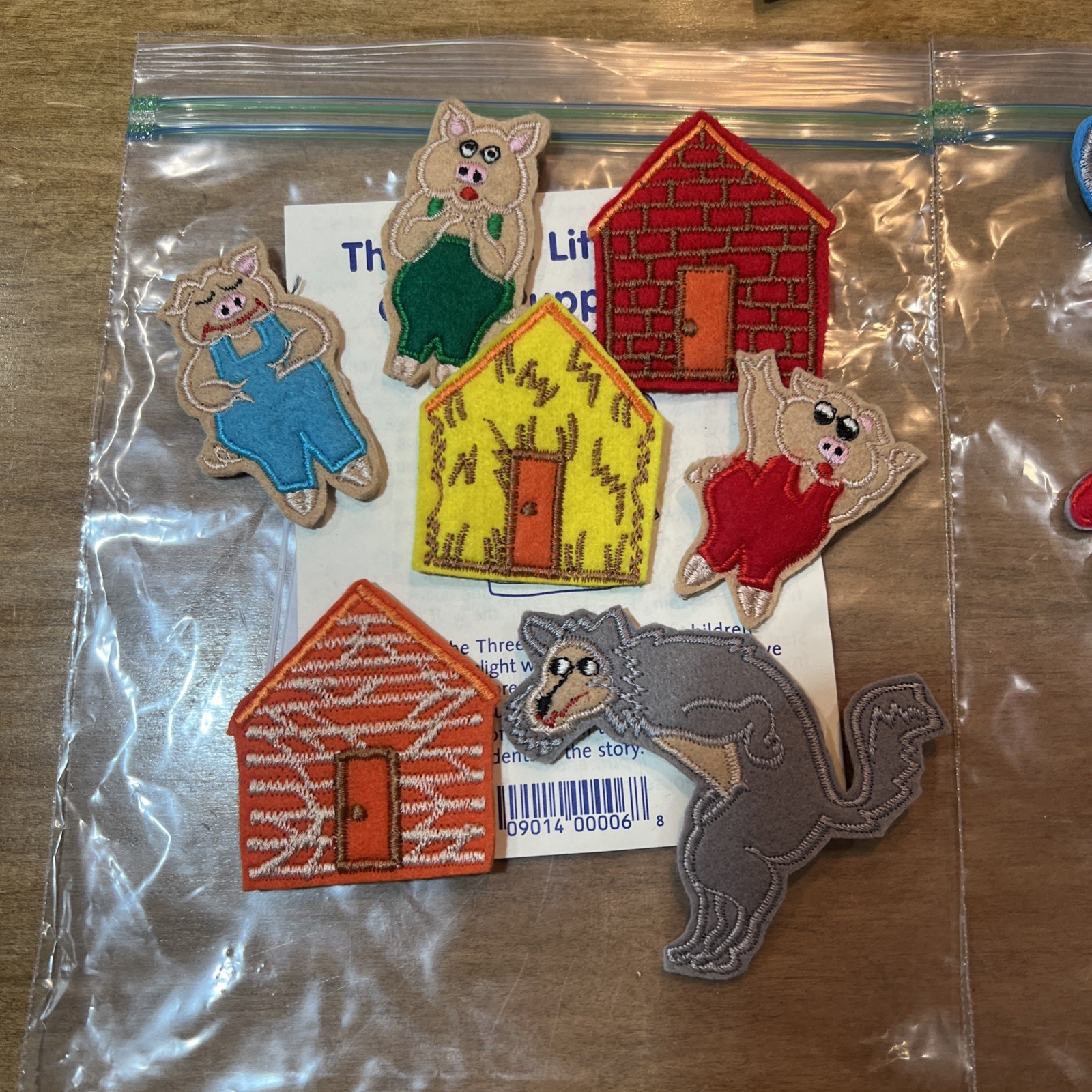 Lakeshore Preschool Storytelling Glove Puppets Lot Of 5 Story Sets