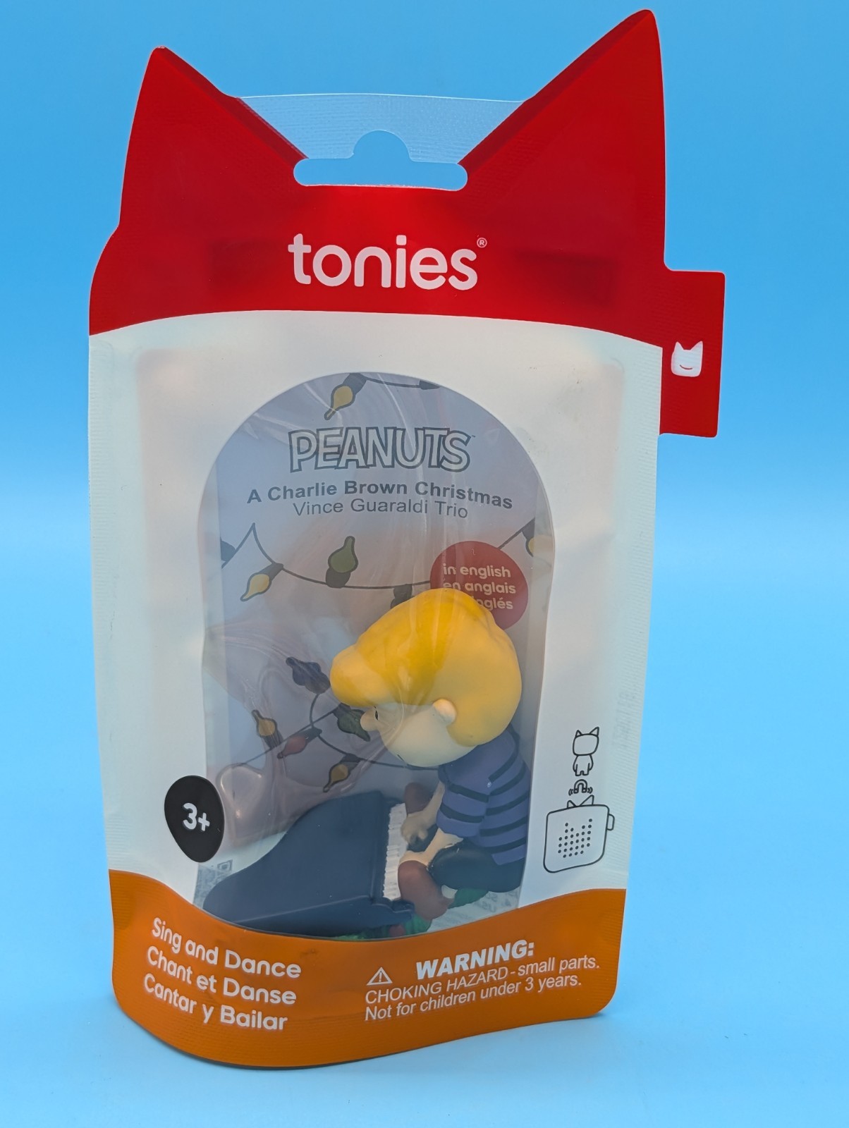 TONIES PEANUTS A CHARLIE BROWN CHRISTMAS SCHROEDER AUDIO FIGURE **NEW** B3