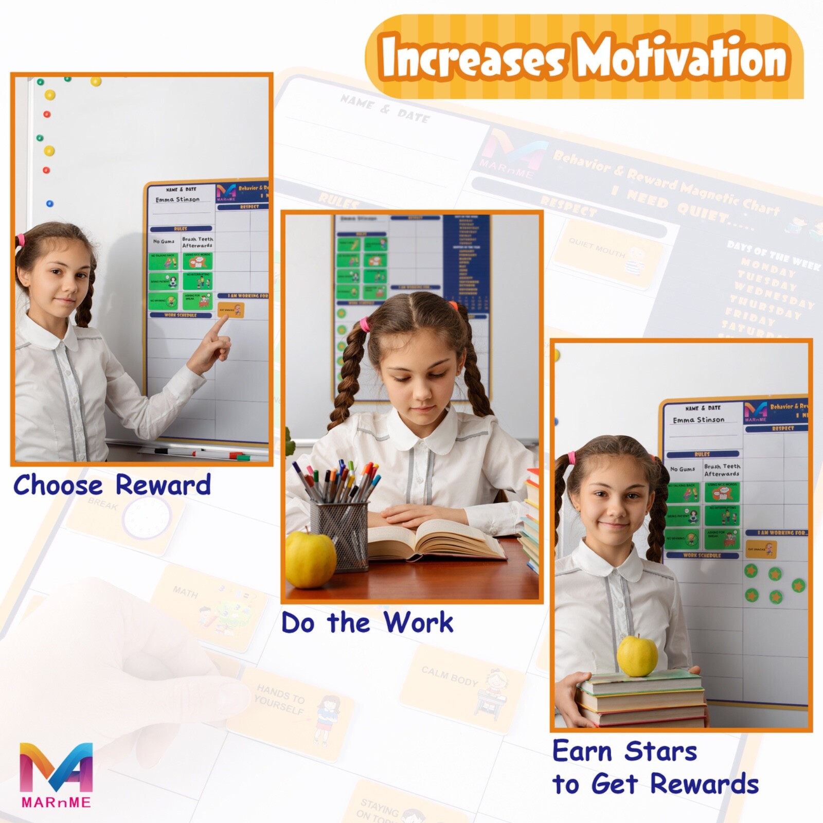  kids reward chart, behavior reward chart, good behavior chart for ADHD, autism 