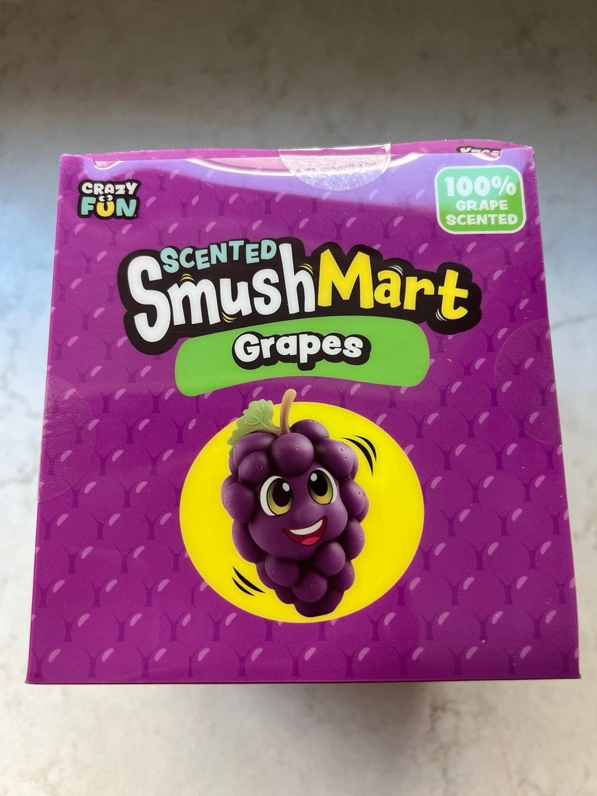 RMS Scented Smush Mart GRAPE 6″ Jumbo Squishy by Crazy Fun New Smushmart