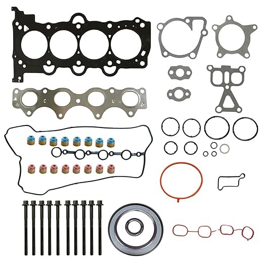 Cylinder Head Gasket Set with Bolts Compatible with Hyundai Accent Elantra