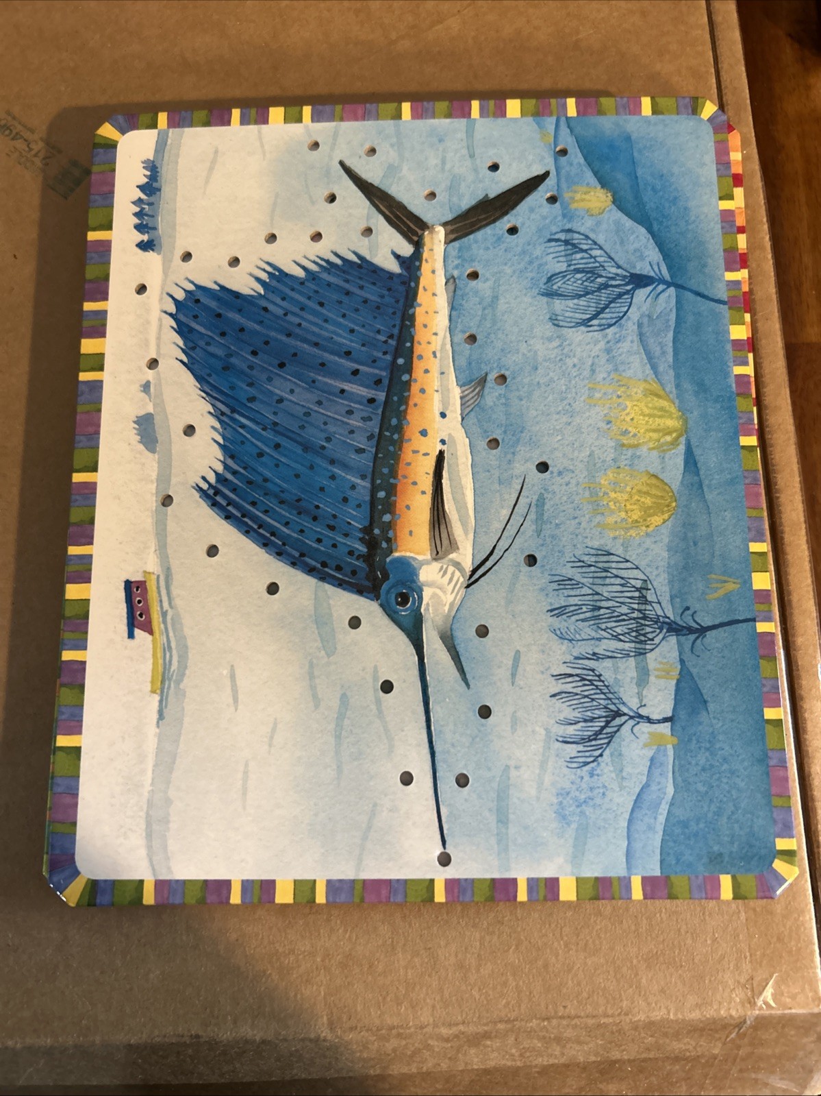 eeBoo Under The Sea Lacing Cards New But Not Sealed Best Toy Award