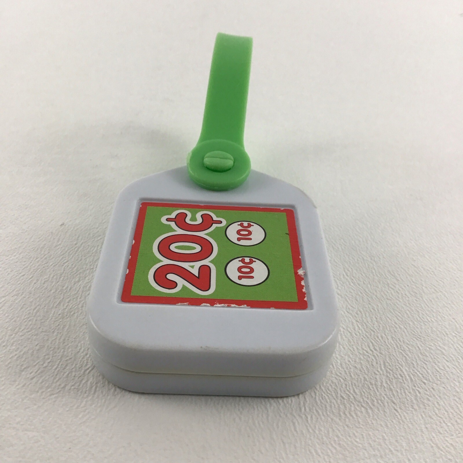 Leap Frog Grocery Store Shopping Cart Food Replacement 20c Sale Tag Vintage 2003
