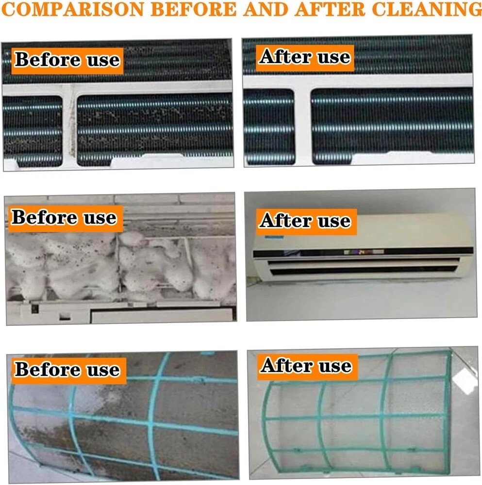 Air Conditioner Cleaning Kit for 37-45in 13PCS Waterproof Wall Mounted Air