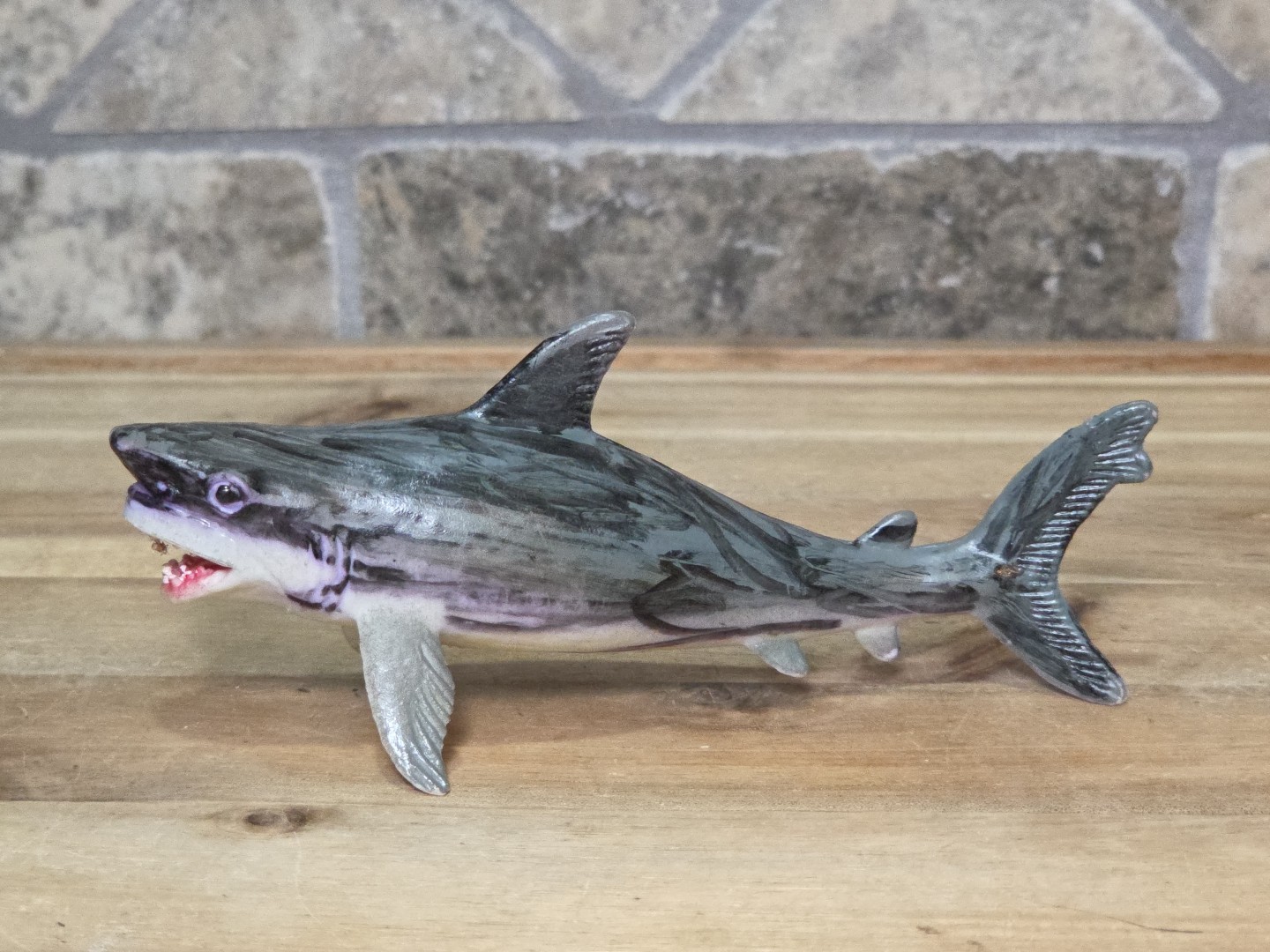 Great Shark, Very Nice Plastic Replica 4″ Long