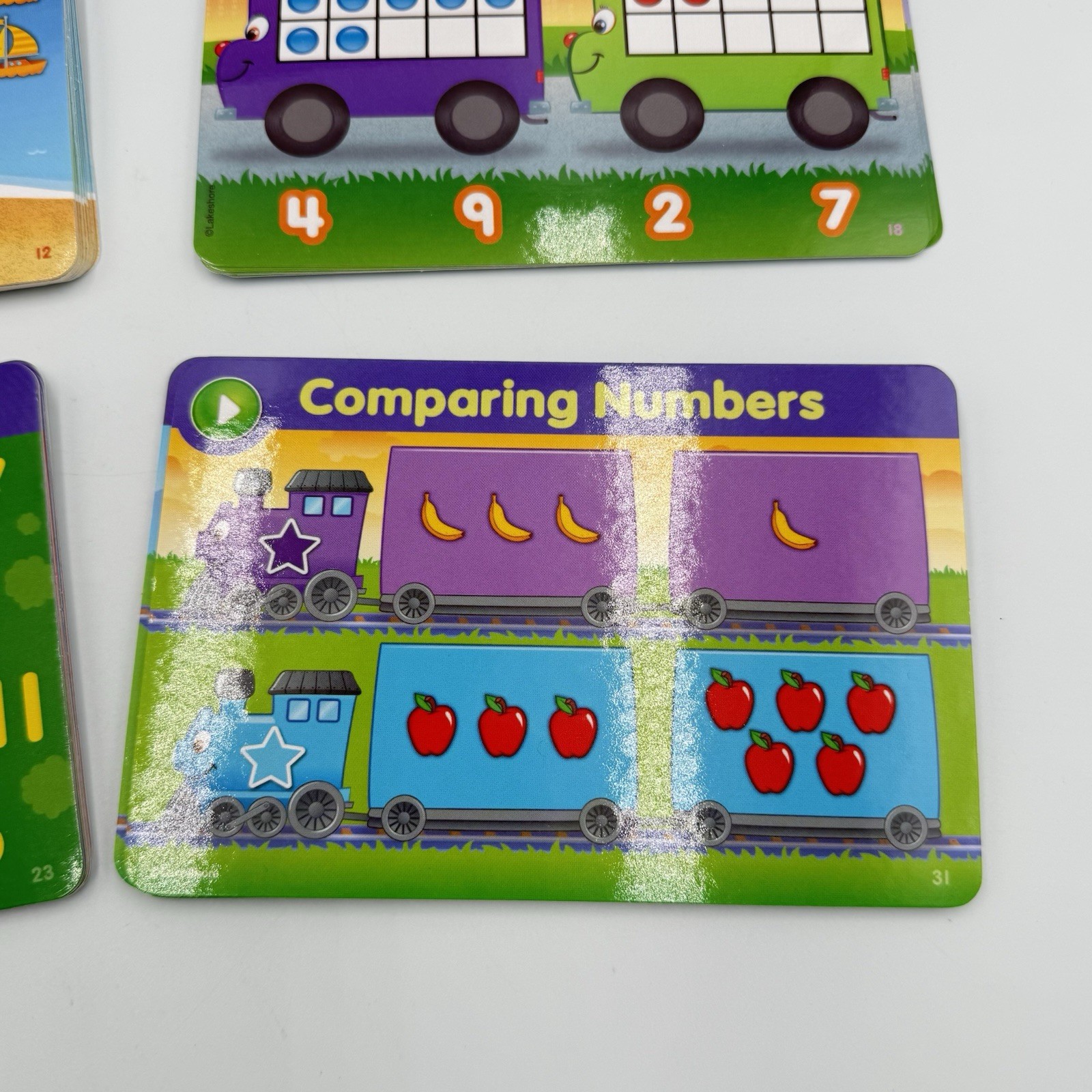 Lakeshore Smart Pencil – Numbers & Counting Cards 40 Cards GG753 COMPLETE