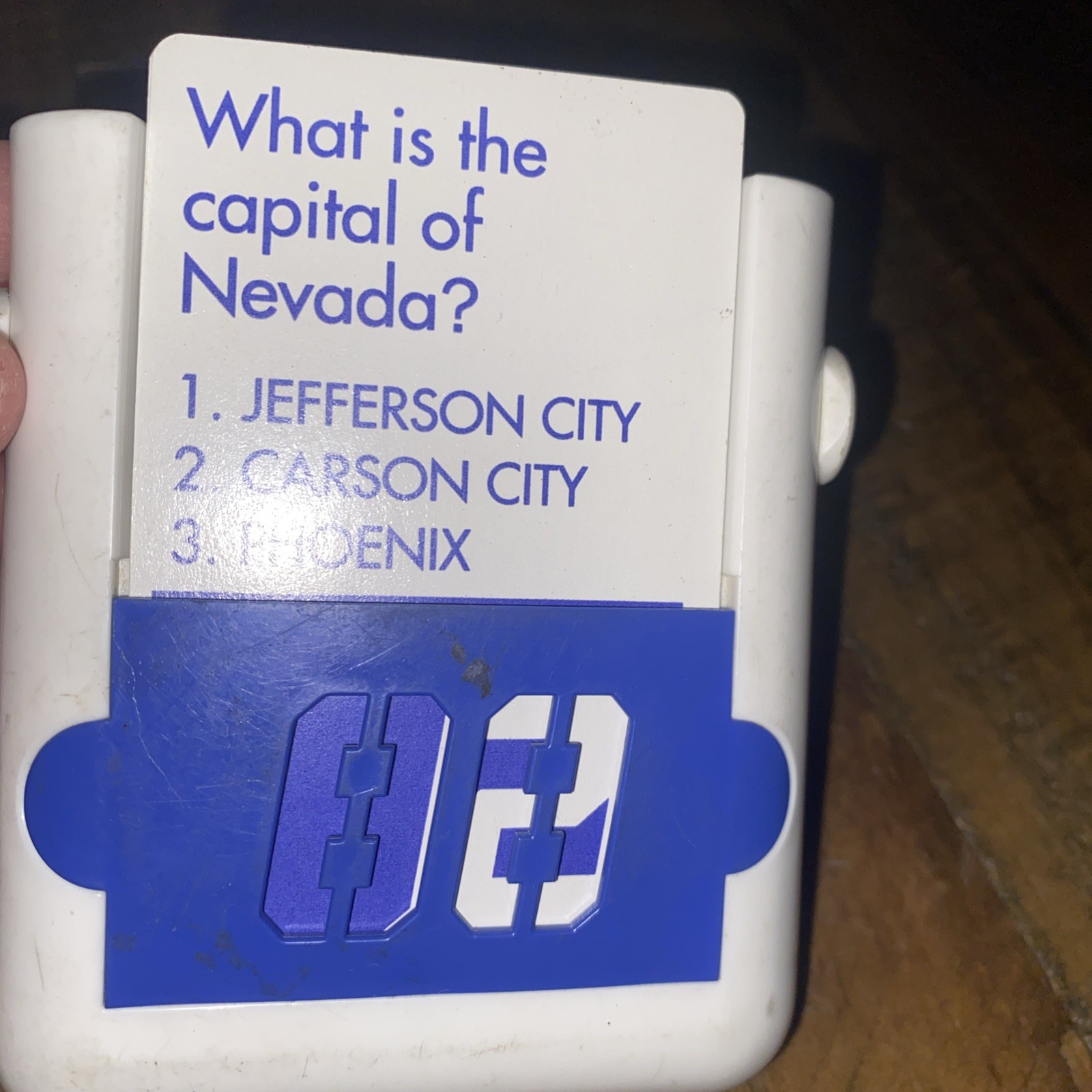 Tuppertoys State Capitals Flash Cards Tupperware Vintage 1992