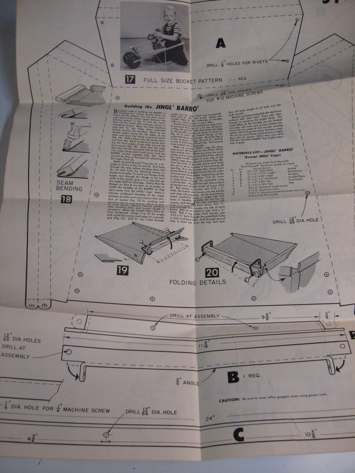 Do-it-yourself Plans for Christmas Toys and Decorations Reynolds 1953
