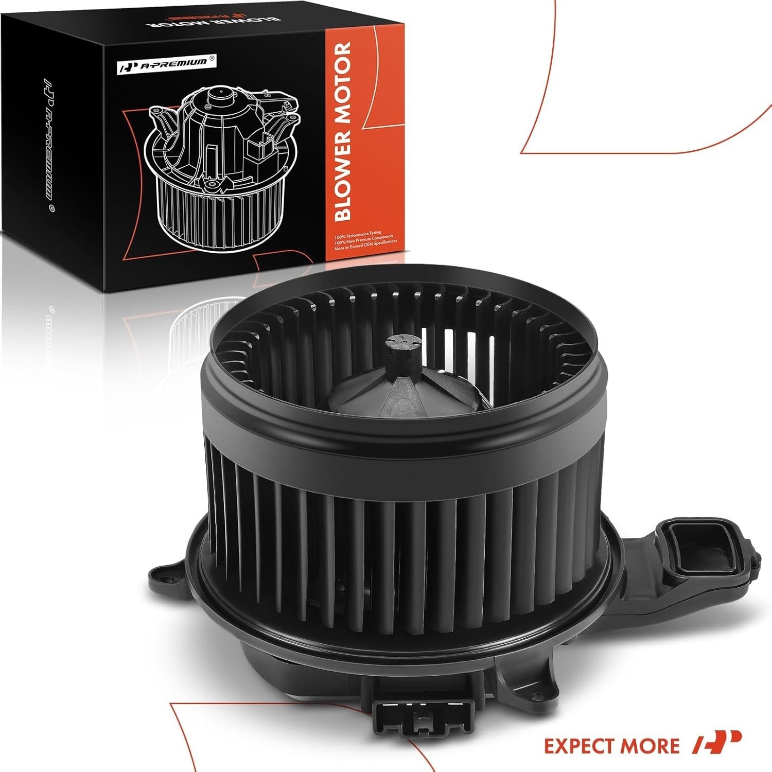 HVAC Heater Blower Motor with Brushless Motor Replacement for Kenworth T170 T270